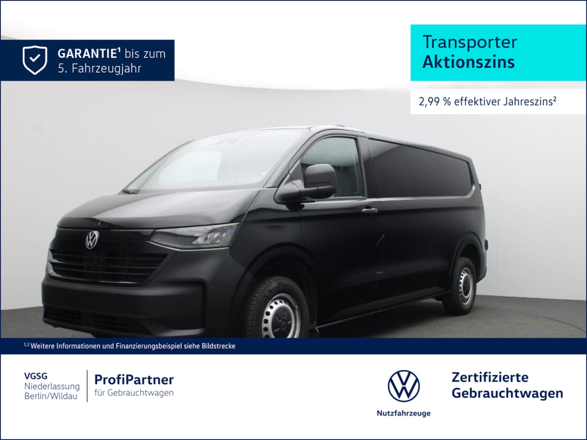 Volkswagen Transporter Kasten kurzer Radstand