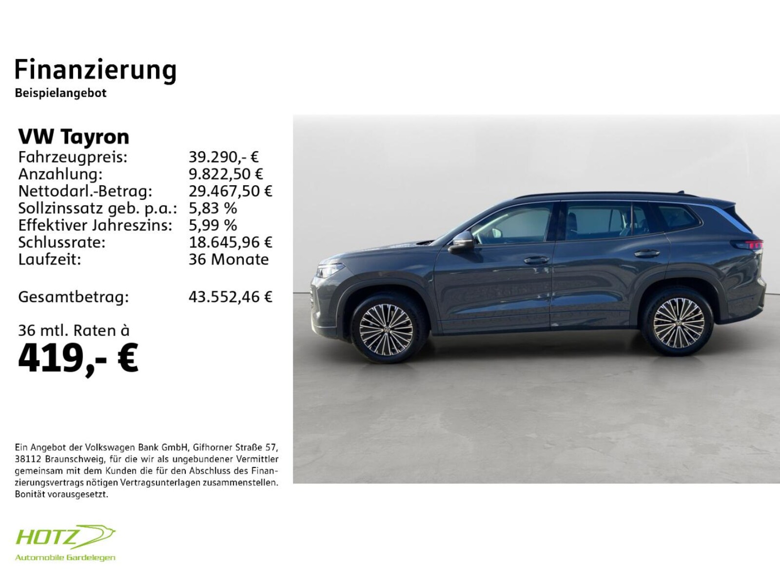 Volkswagen Tayron – Bild 2
