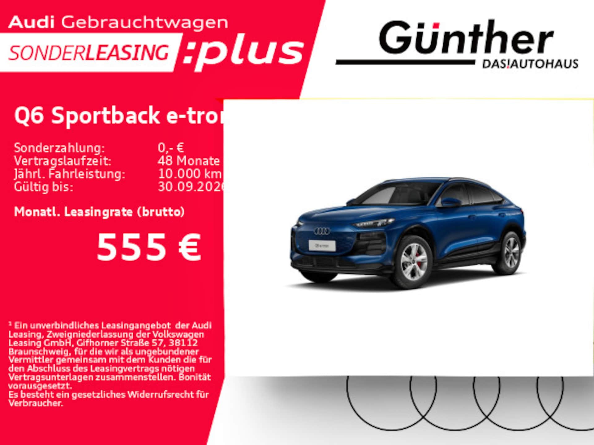 Audi Q6 Sportback e-tron