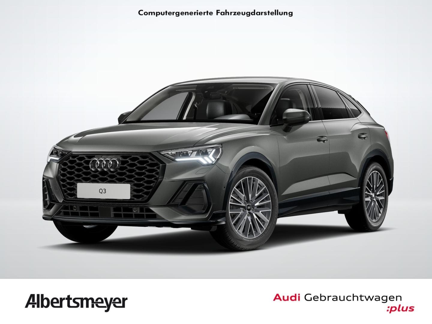 Bild über Audi Q3 Sportback TFSI 110 kW S tronic - für weitere Informationen kontaktieren Sie den Audi Partner