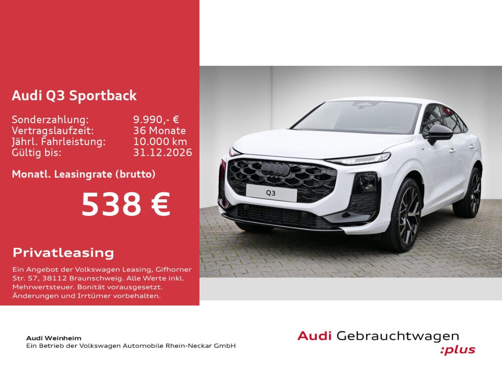 Audi Q3 Sportback – Bild 2
