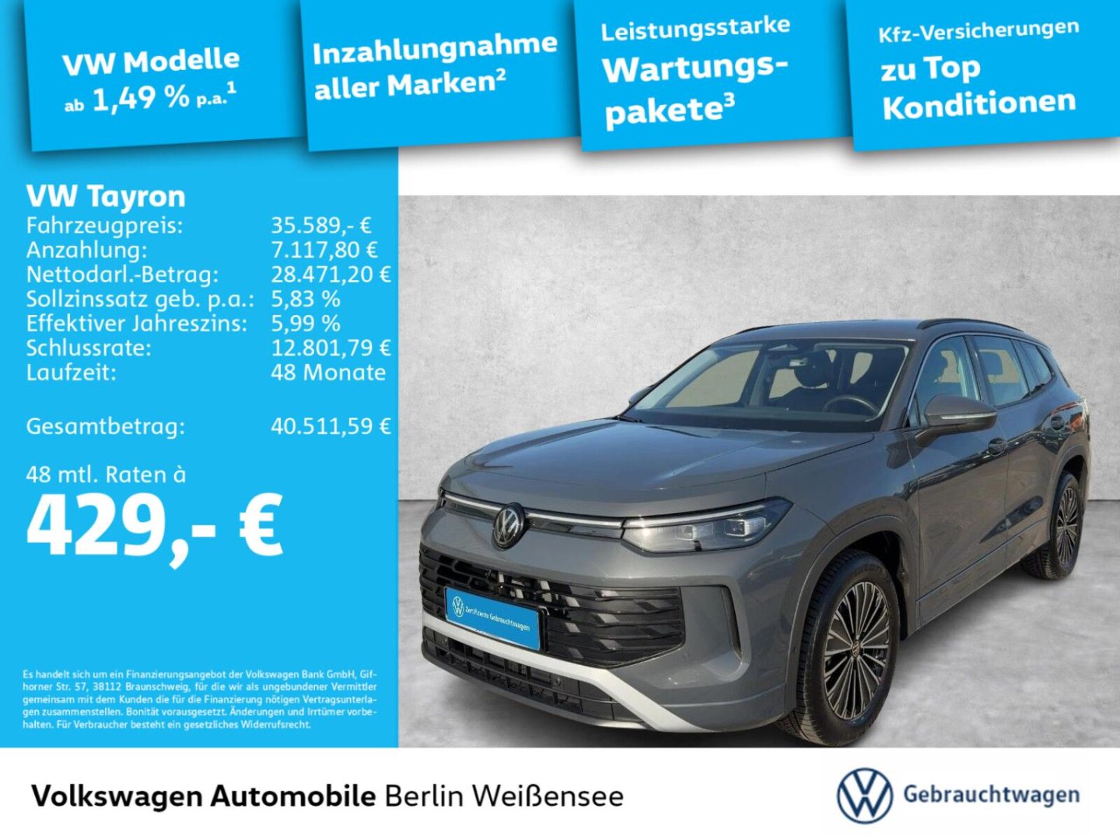 Volkswagen Tayron – Bild 2