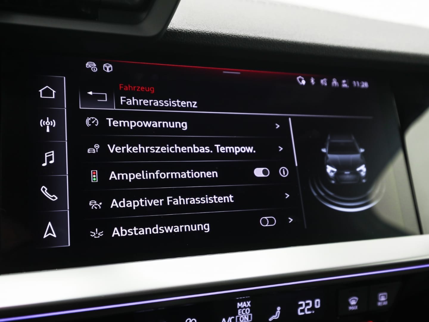 Bild über Audi A3 Sportback TFSI e S line 45 TFSI e S tronic - für weitere Informationen kontaktieren Sie den Audi Partner