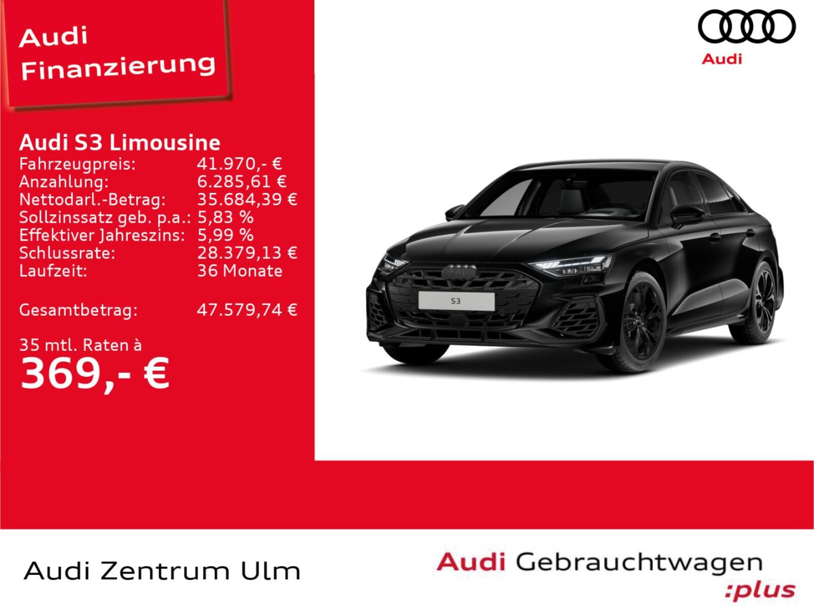 Audi S3 Limousine – Bild 2