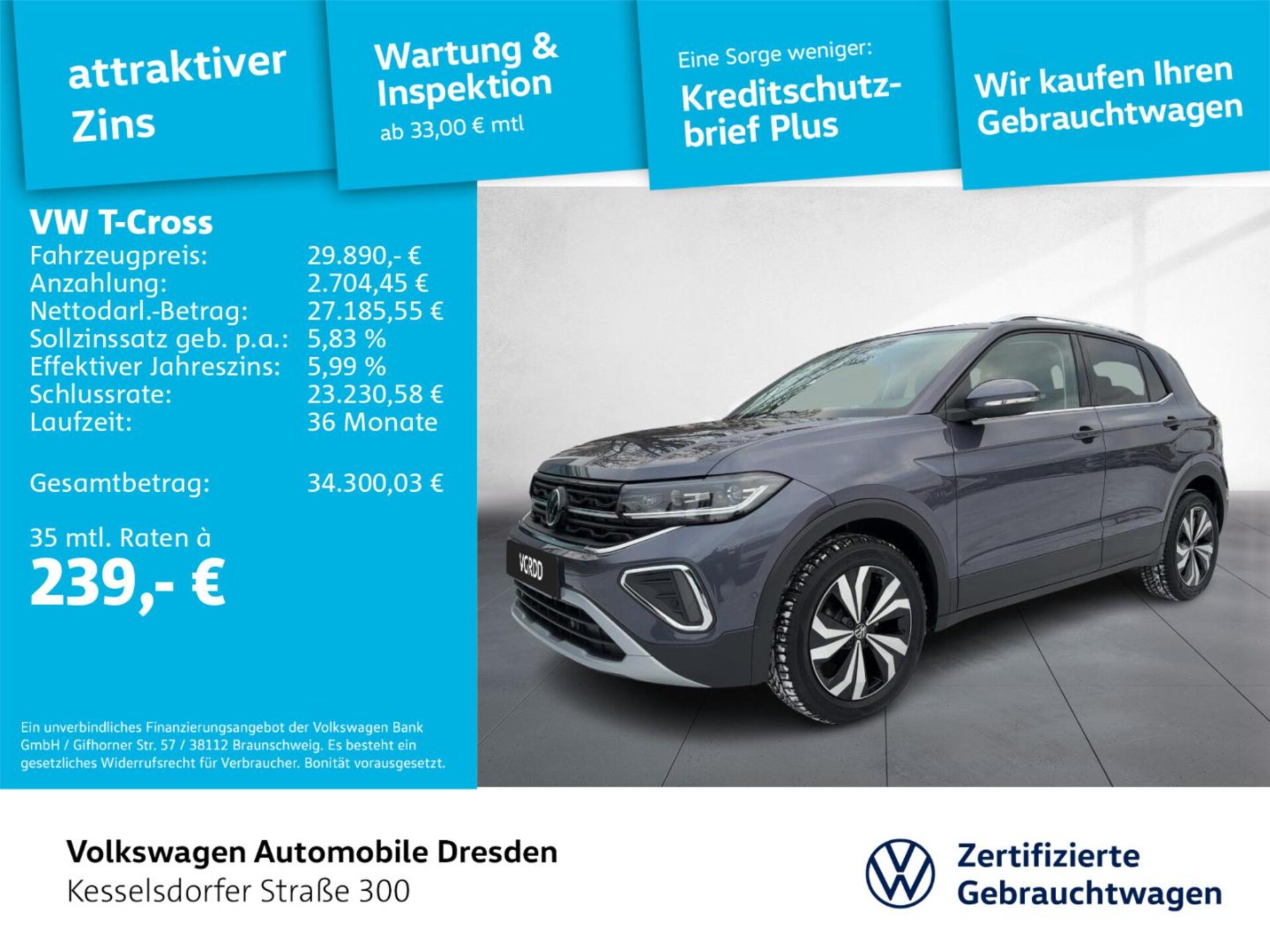 Volkswagen T-Cross Style