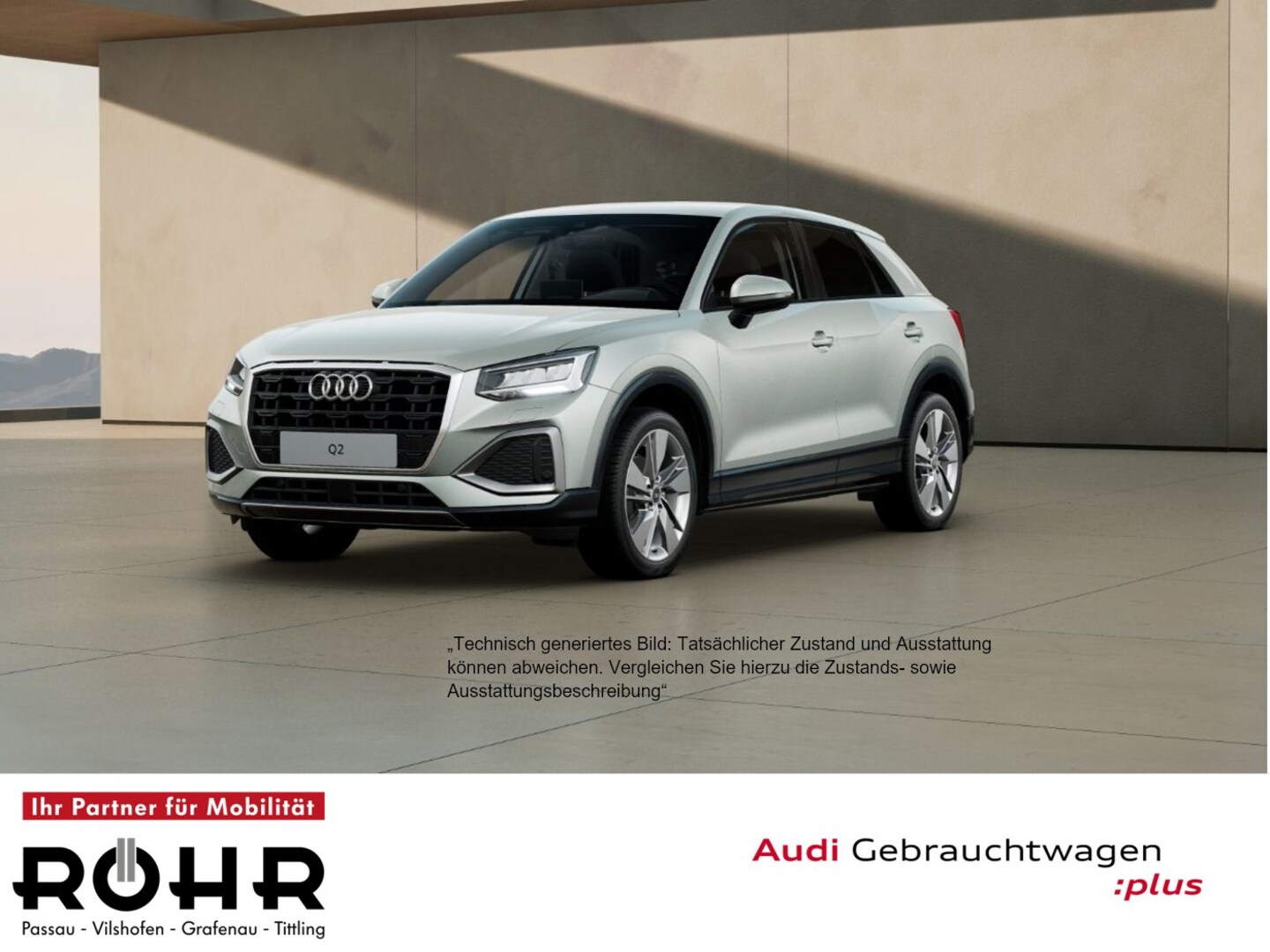 Bild über Audi Q2 advanced 35 TFSI Schaltgetriebe - für weitere Informationen kontaktieren Sie den Audi Partner