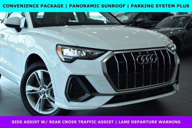 Used 2020 Audi Q3 S Line Premium with VIN WA1DECF3XL1057613 for sale in Morton Grove, IL