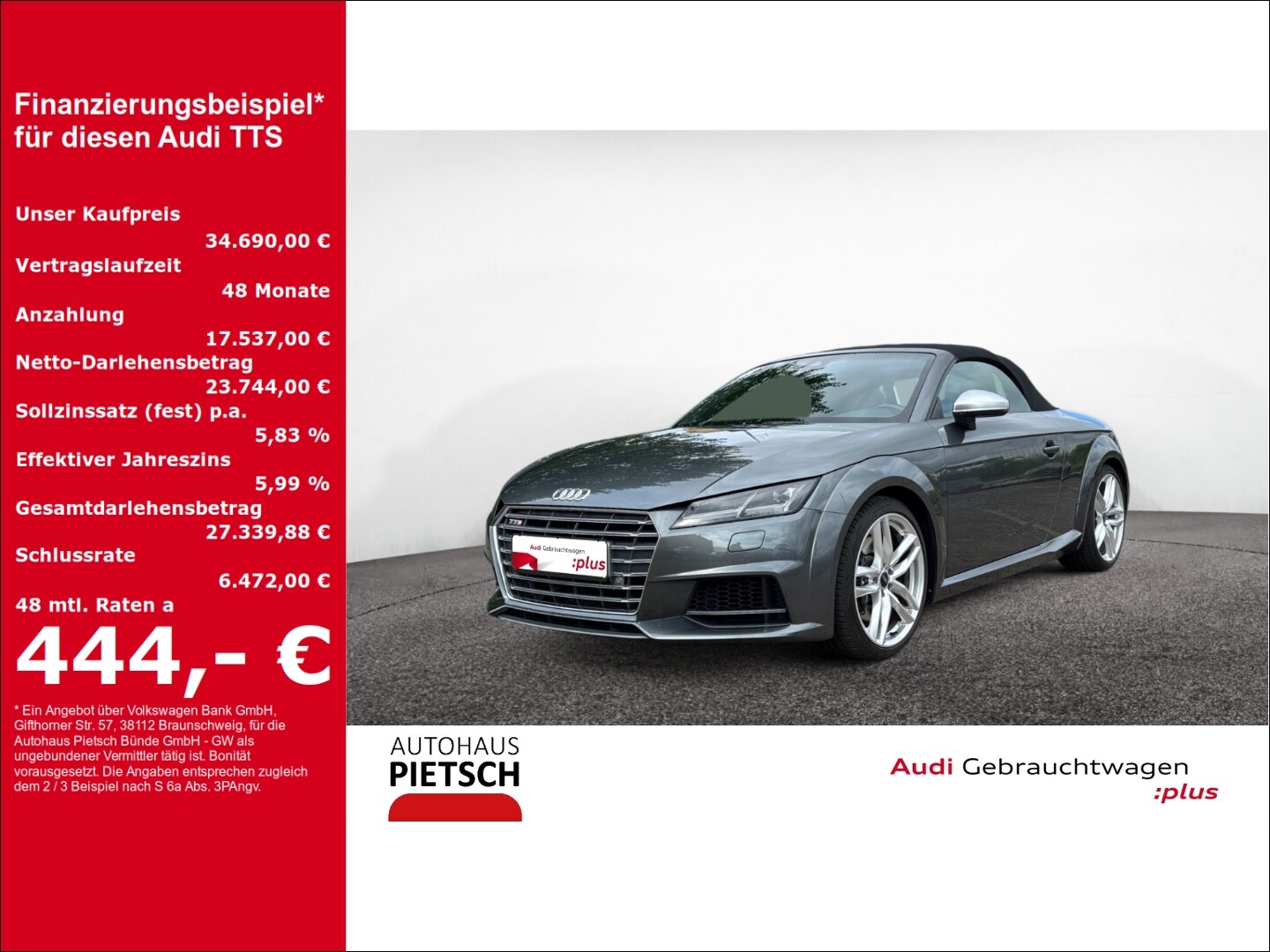Image about Audi TTS 2.0 TFSI quattro S tronic