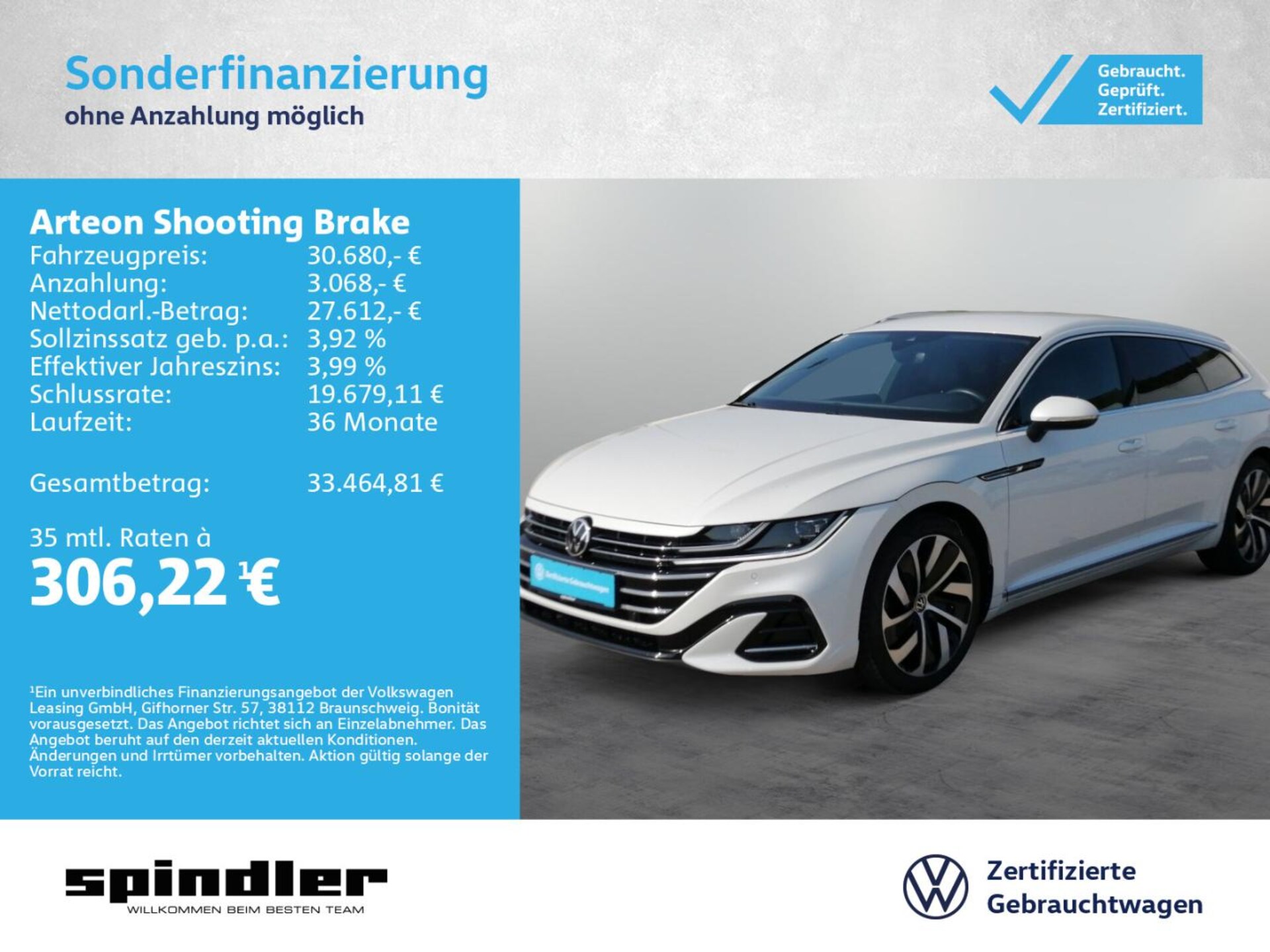 Volkswagen Arteon Shooting Brake R-Line