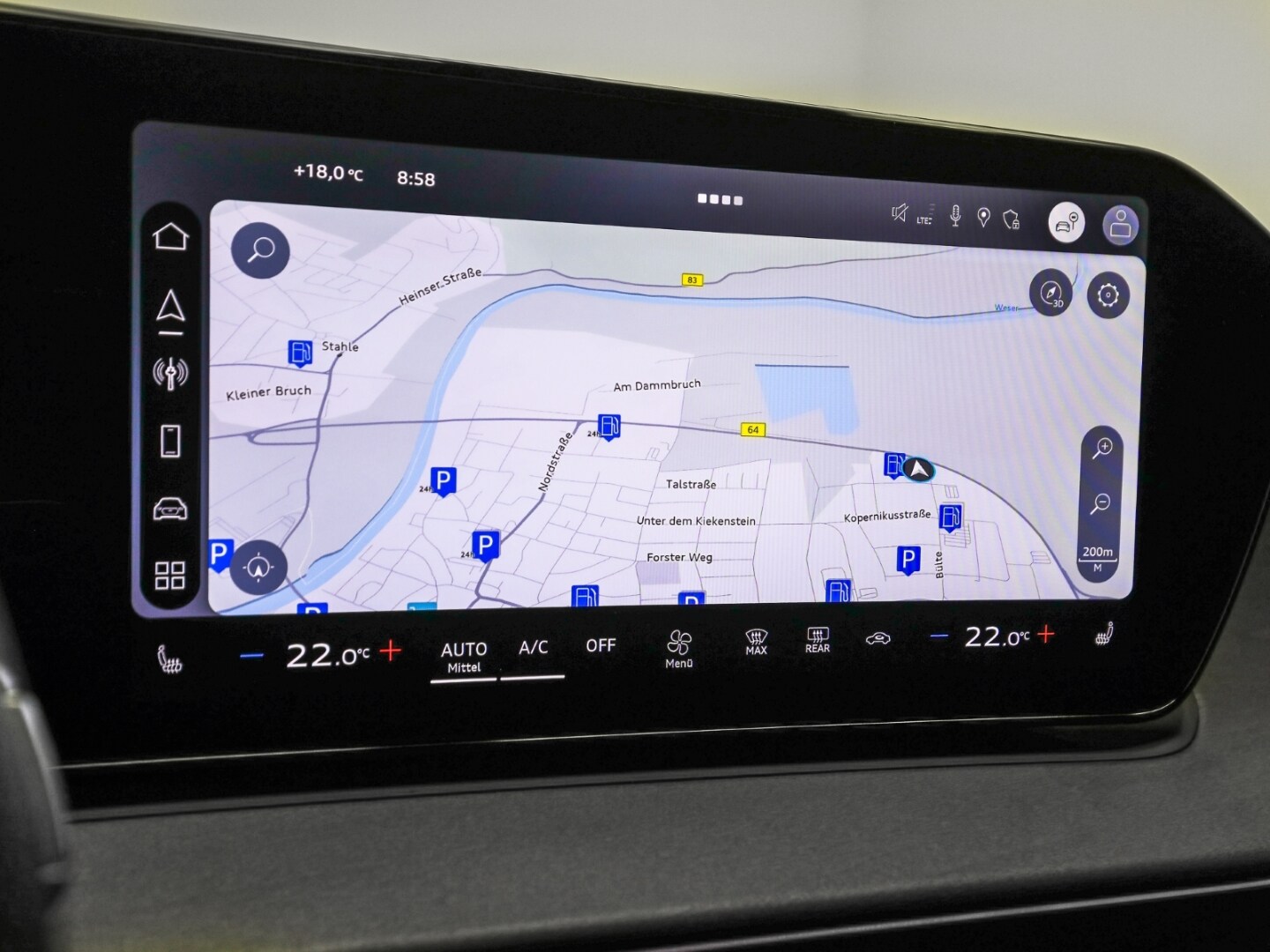 Bild über Audi Q3 SUV TFSI quattro 195 kW S tronic - für weitere Informationen kontaktieren Sie den Audi Partner