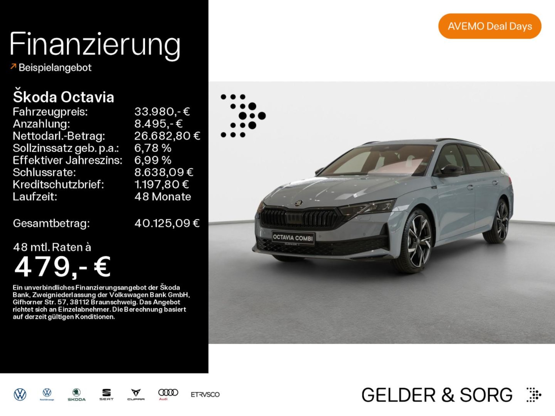 Skoda Octavia Combi 2025