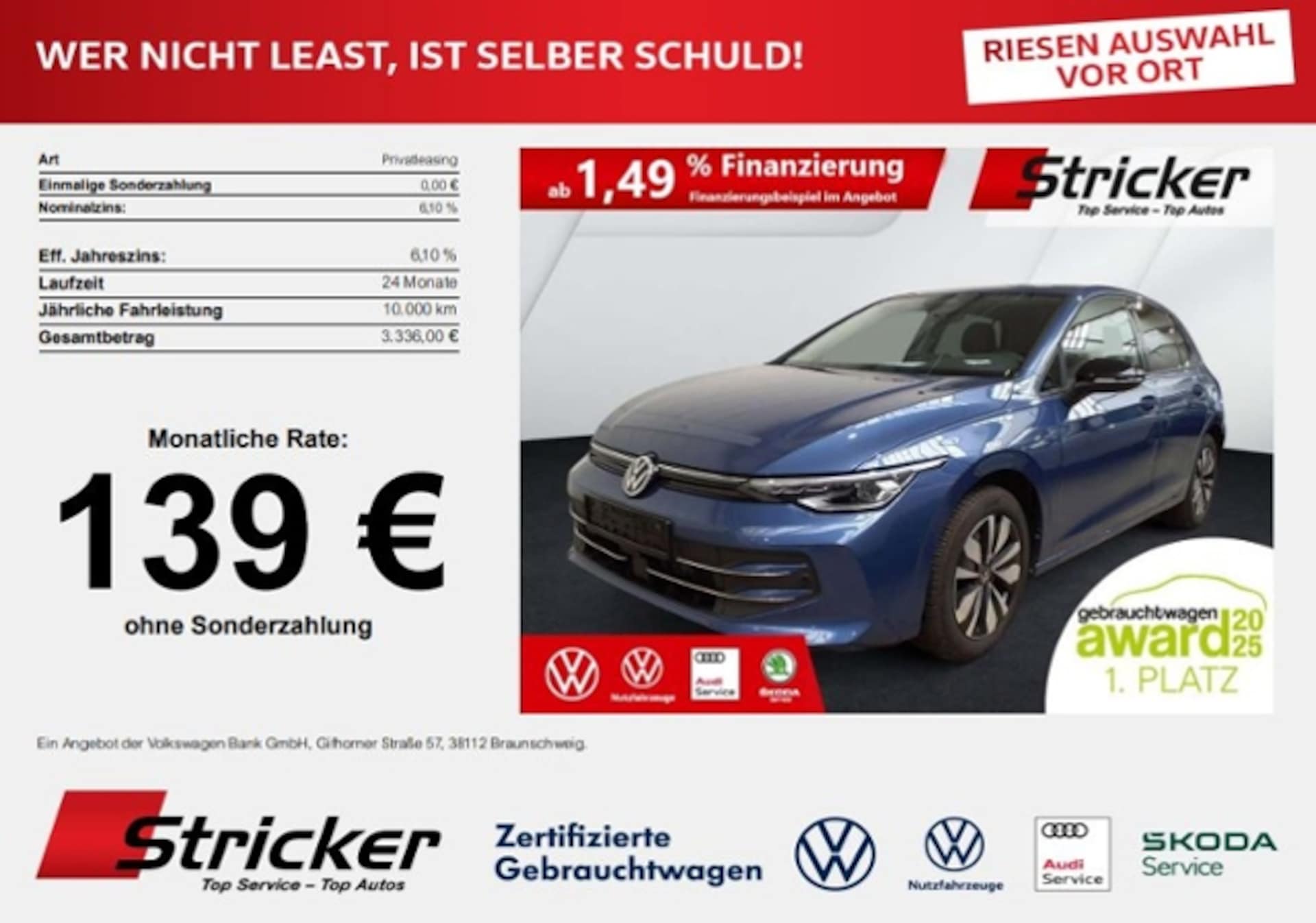 Volkswagen Golf Life