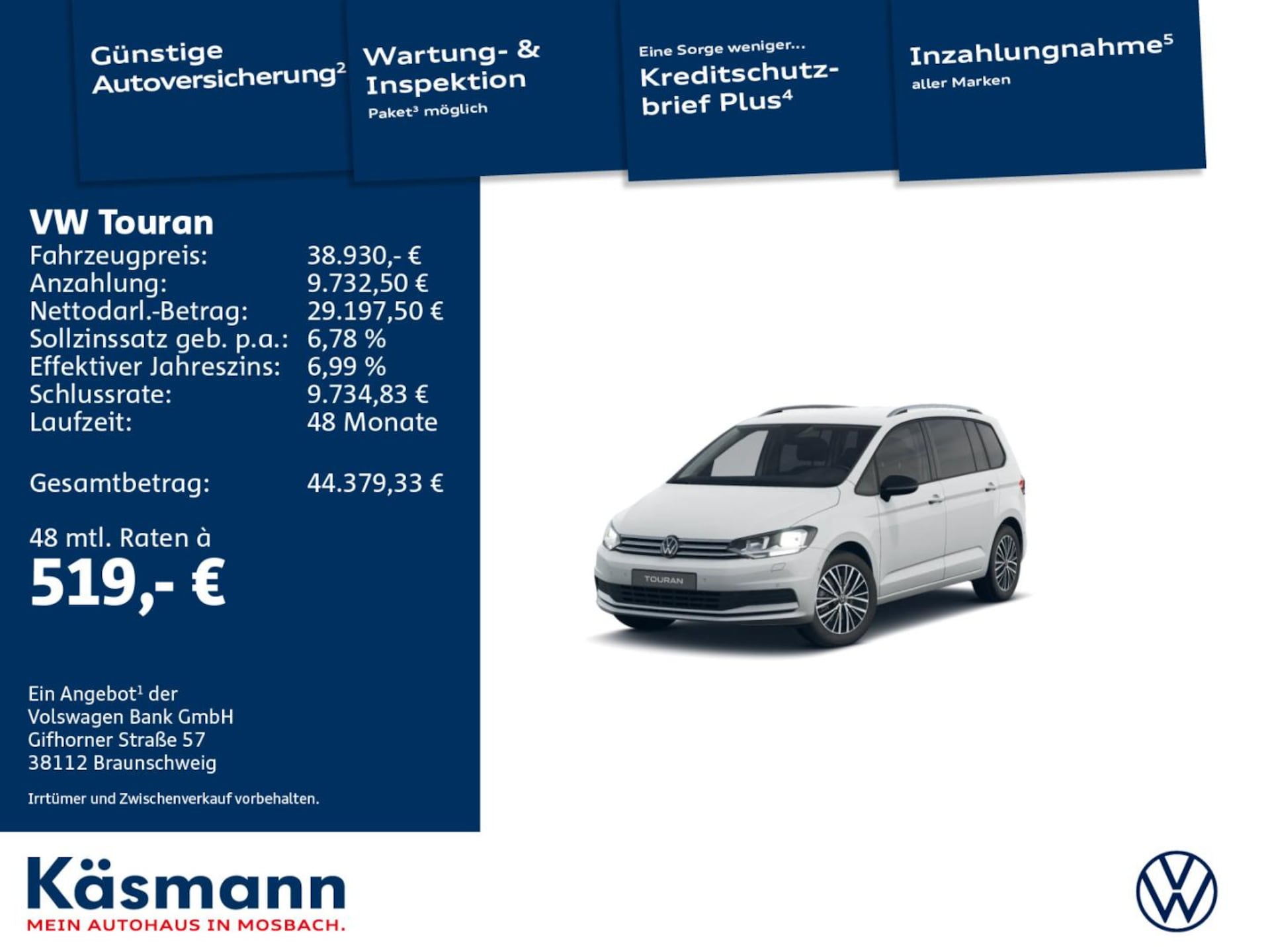 Volkswagen Touran ENERGY