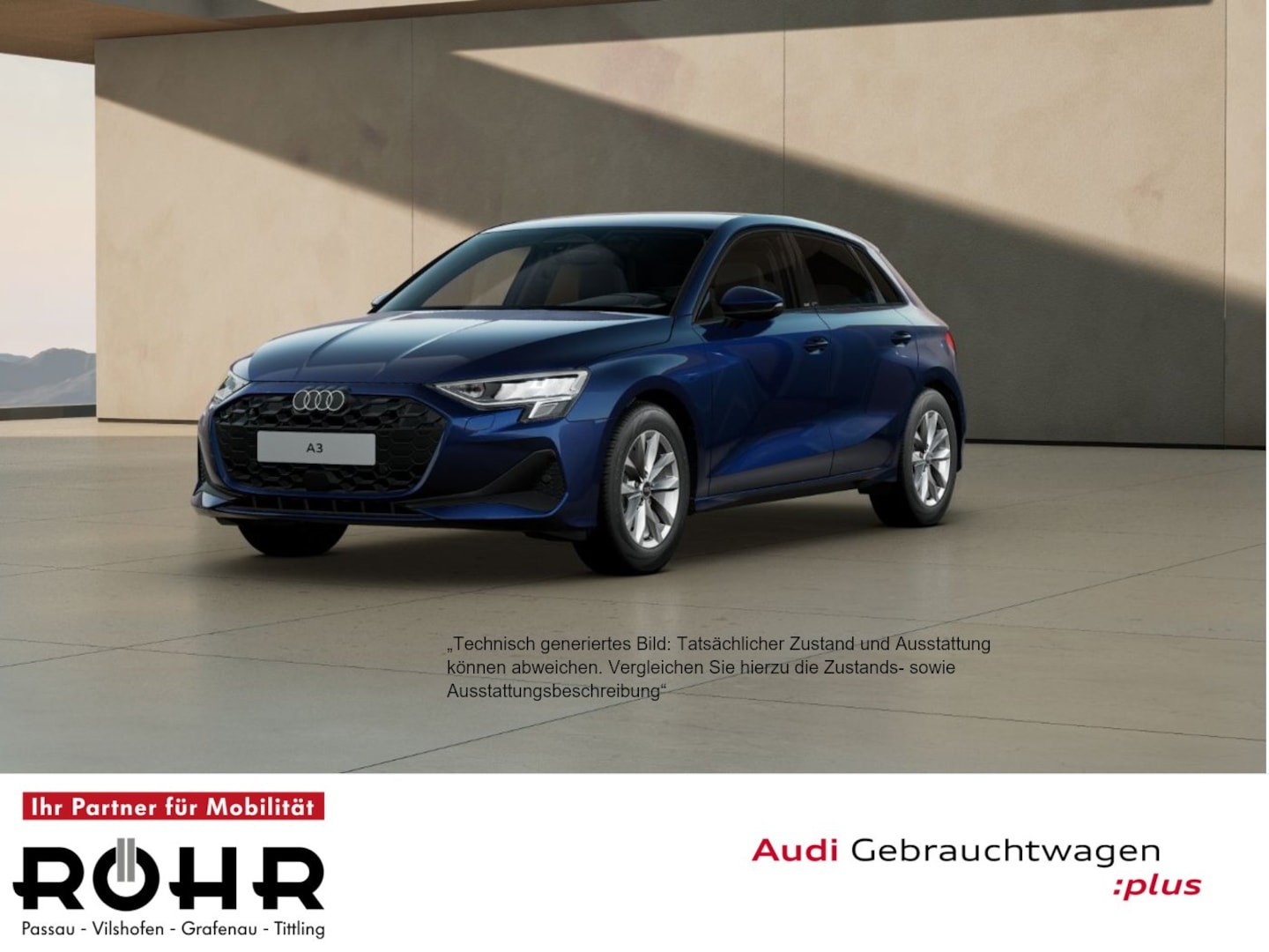 Bild über Audi A3 Sportback TFSI Schaltgetriebe - für weitere Informationen kontaktieren Sie den Audi Partner