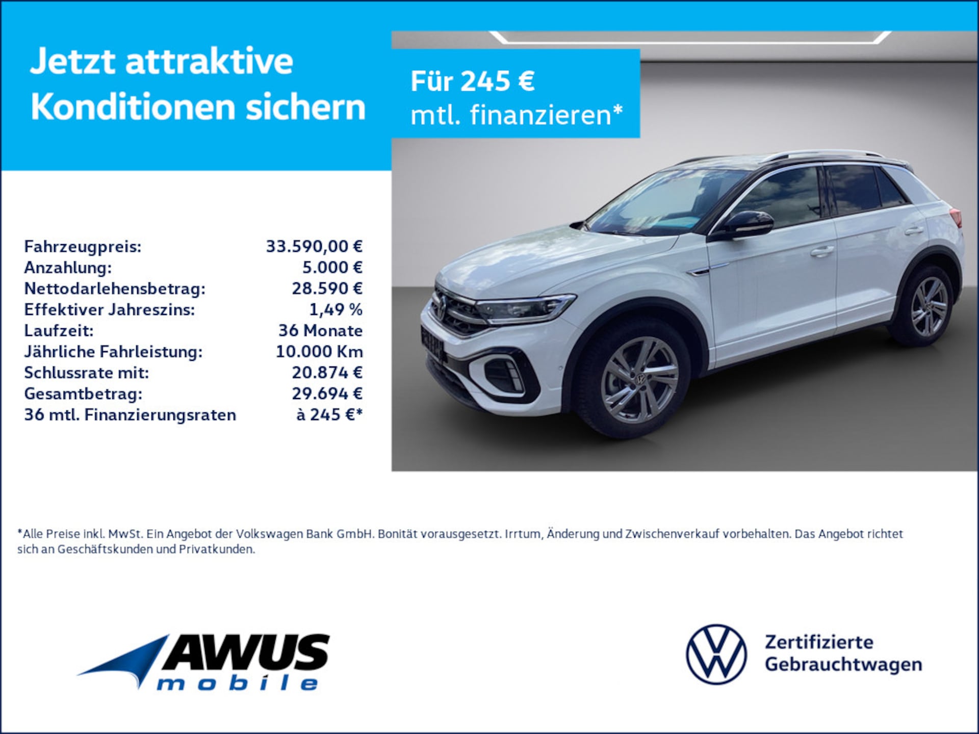 Volkswagen T-Roc R-Line