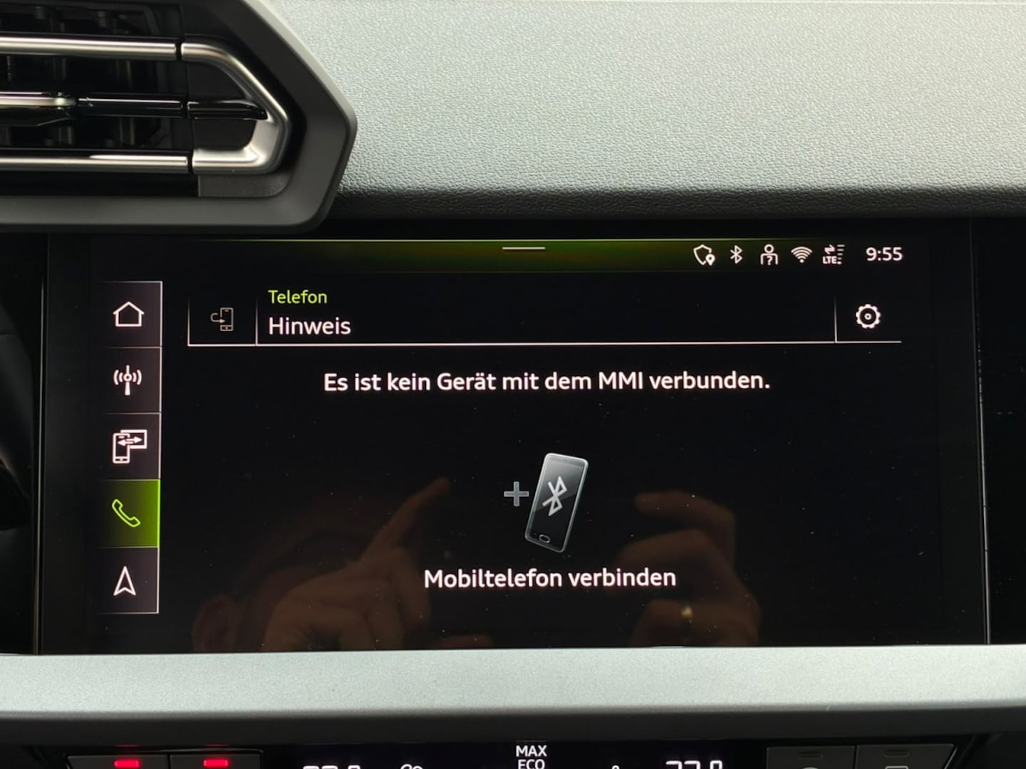 Bild über Audi A3 Sportback TFSI 85 kW S tronic - für weitere Informationen kontaktieren Sie den Audi Partner
