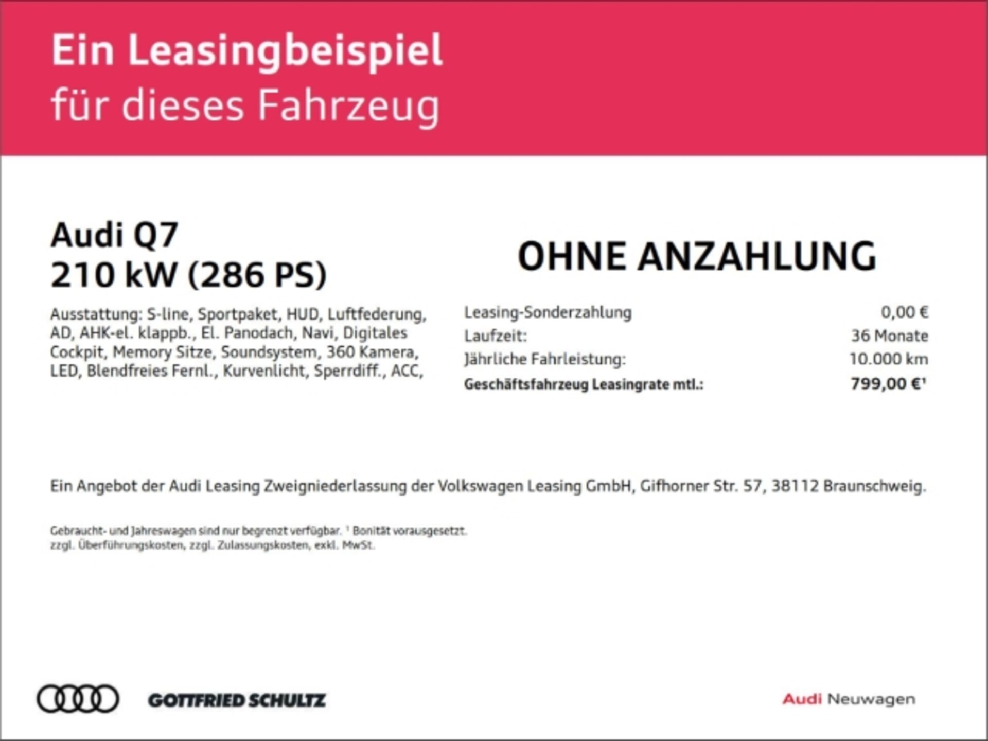 Audi Q7 SUV S line