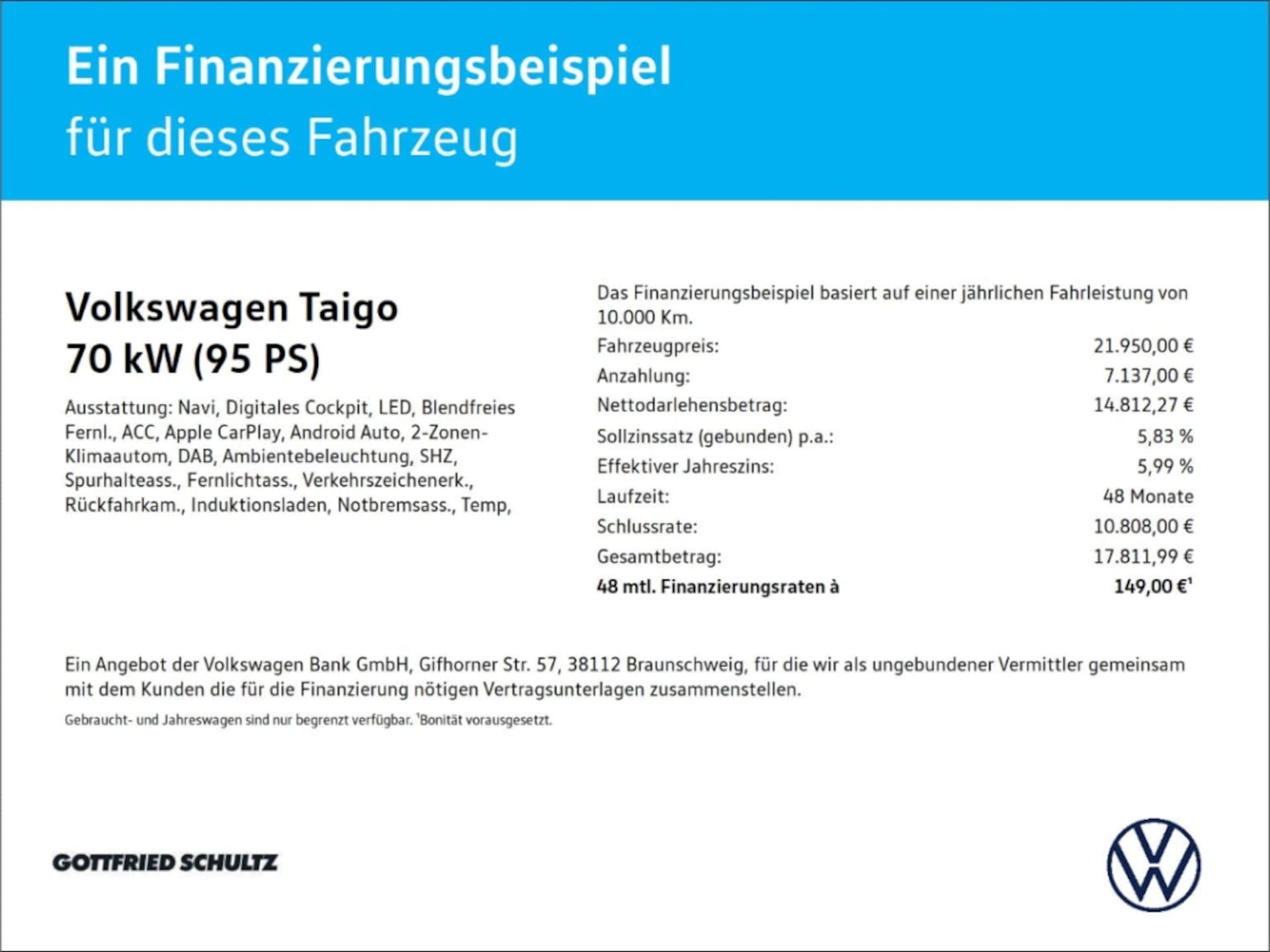 Volkswagen Taigo Goal