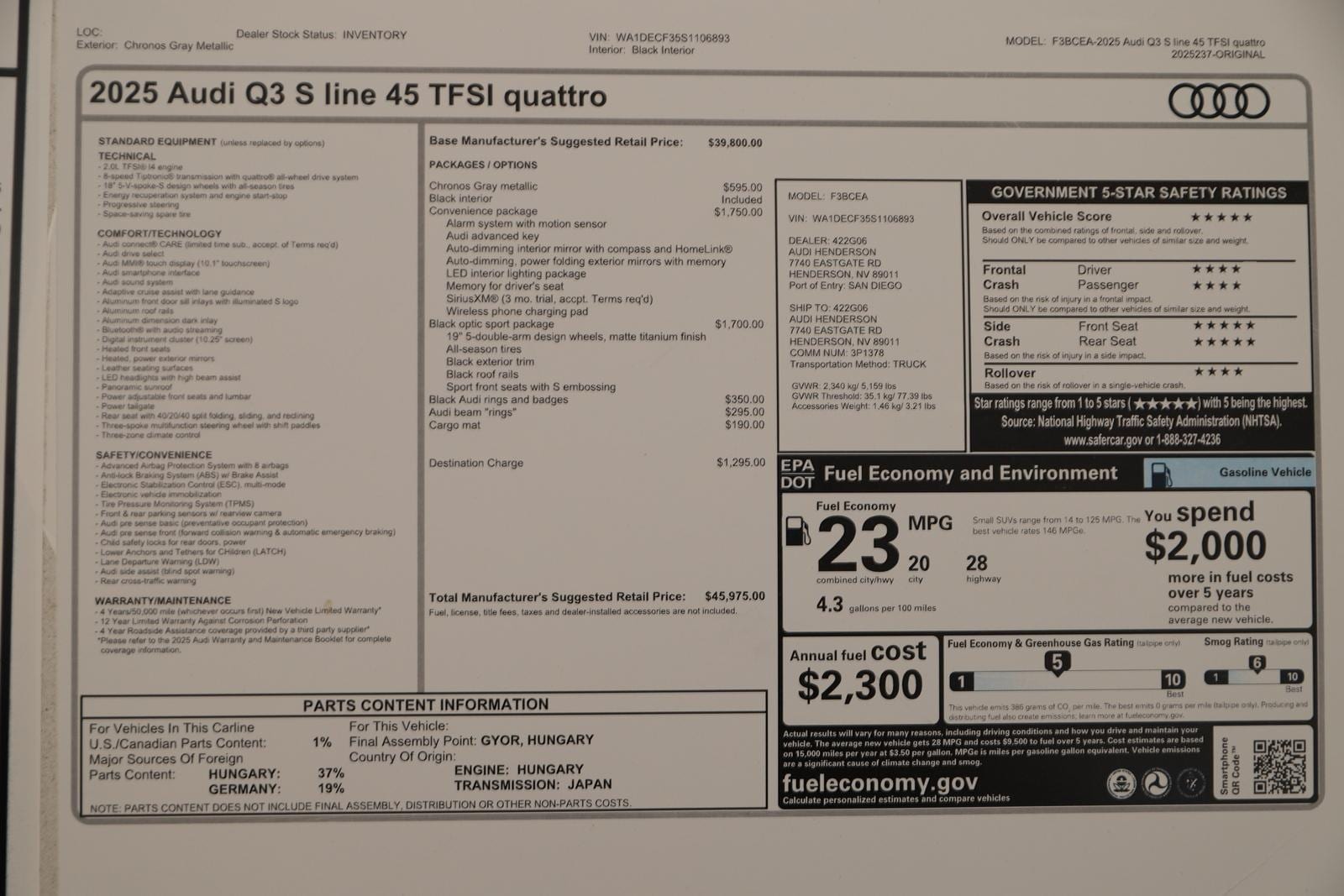 2025 Audi Q3 S Line Premium - Photo 32
