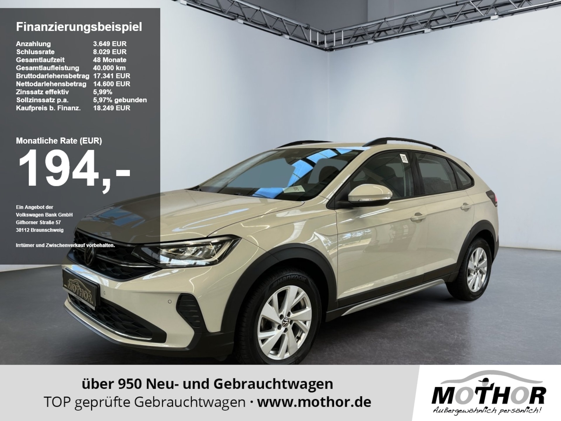 Volkswagen Taigo Life