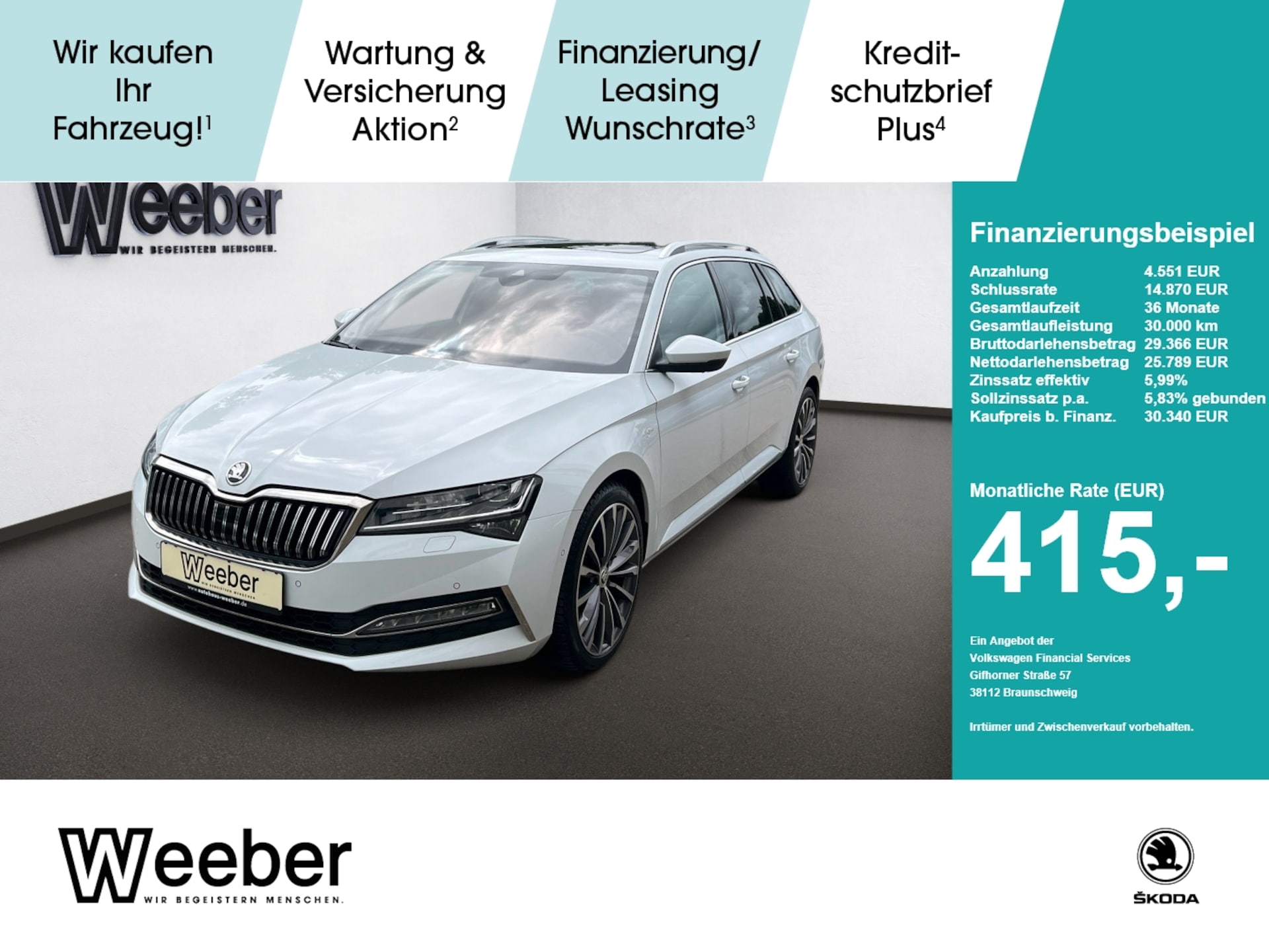 Skoda Superb Combi Laurin & Klement