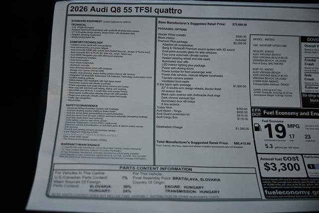 2026 Audi Q8 Premium Plus - Photo 41