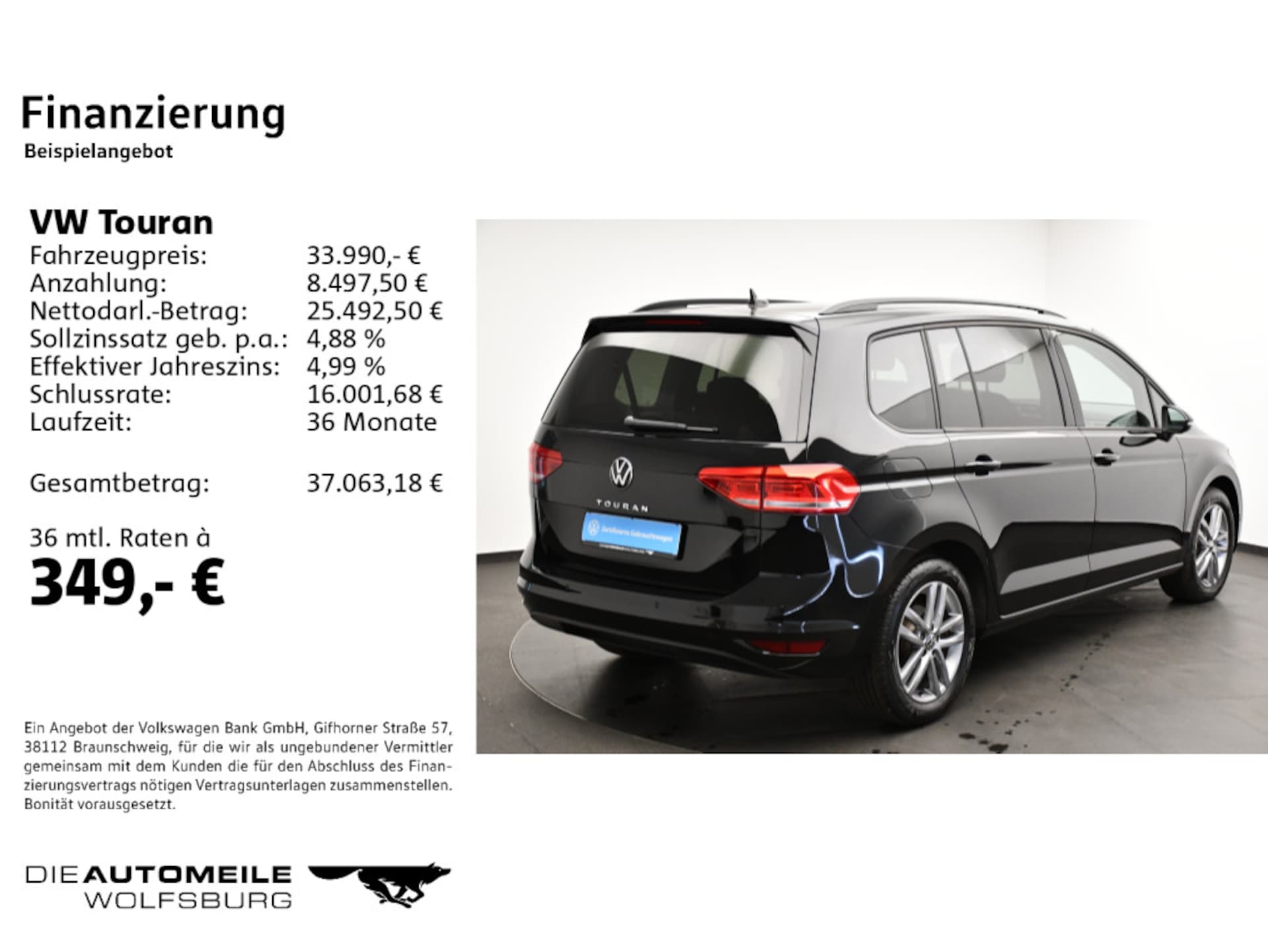 Volkswagen Touran Comfortline