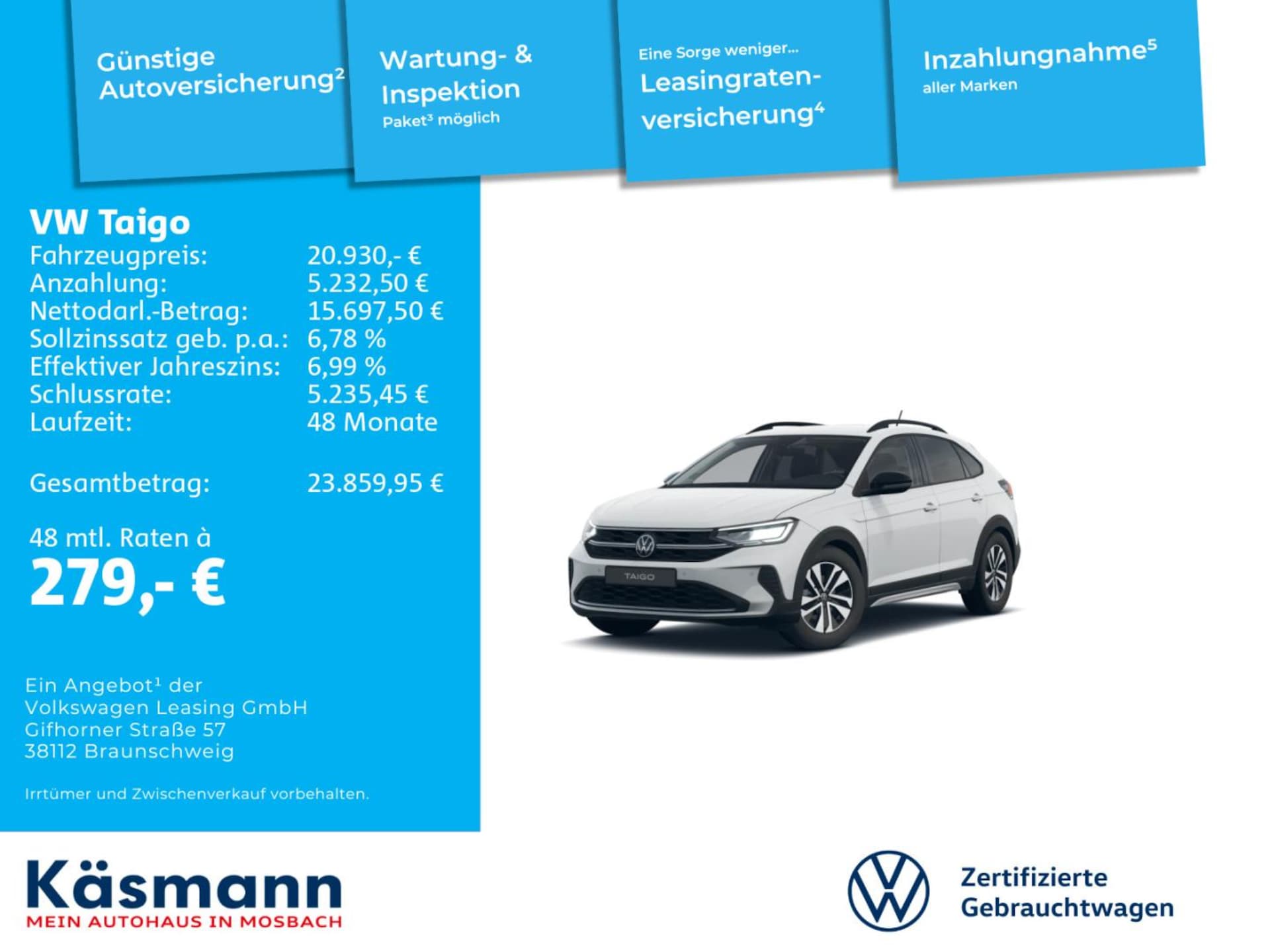 Volkswagen Taigo ENERGY