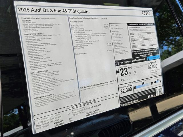 2025 Audi Q3 S Line Premium - Photo 19