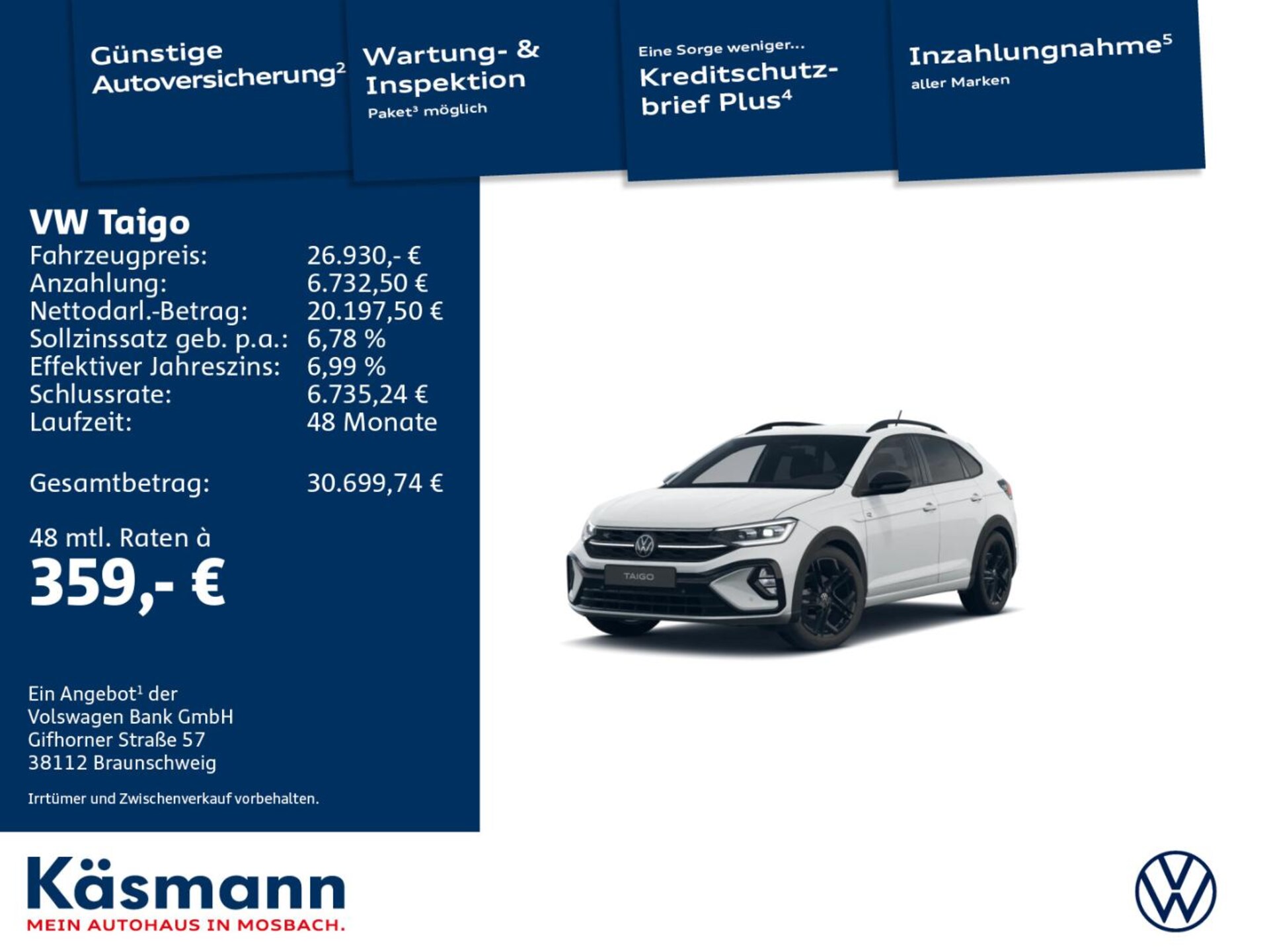 Volkswagen Taigo R-Line