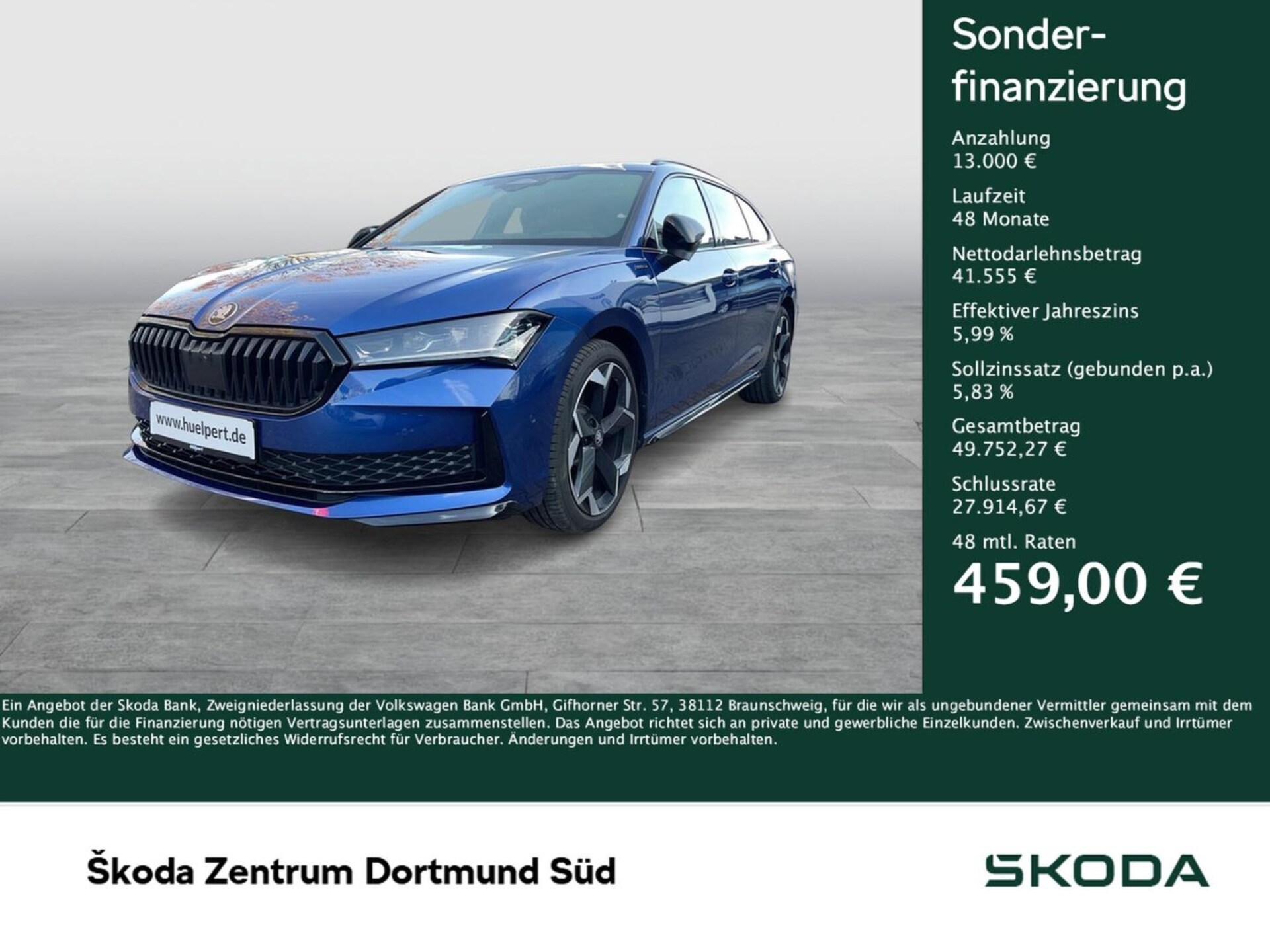 Skoda Superb Combi Sportline