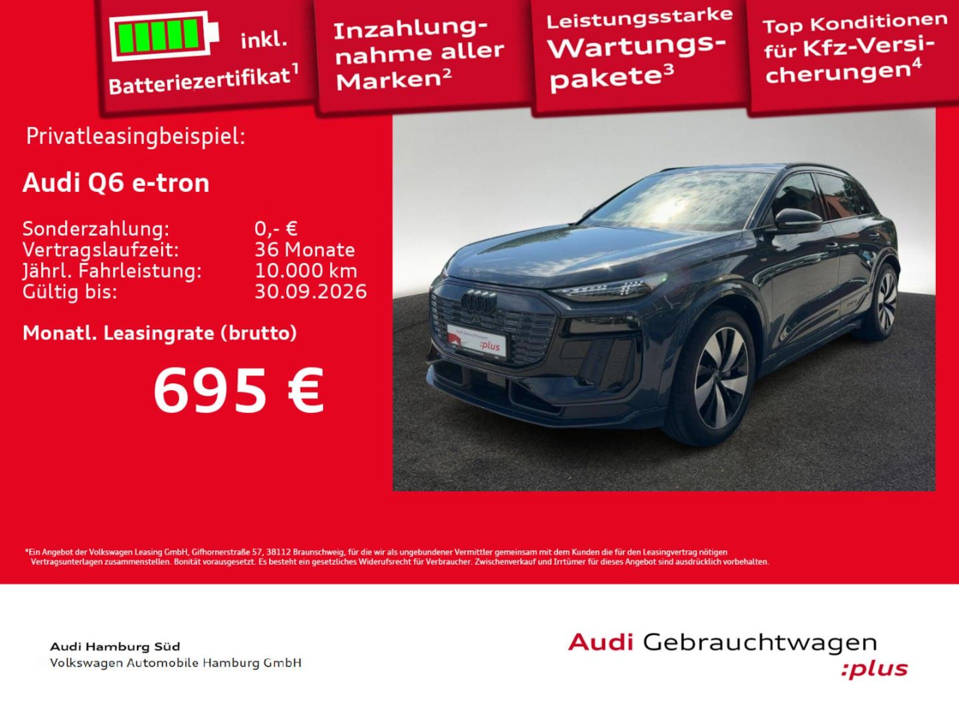 Audi Q6 SUV e-tron