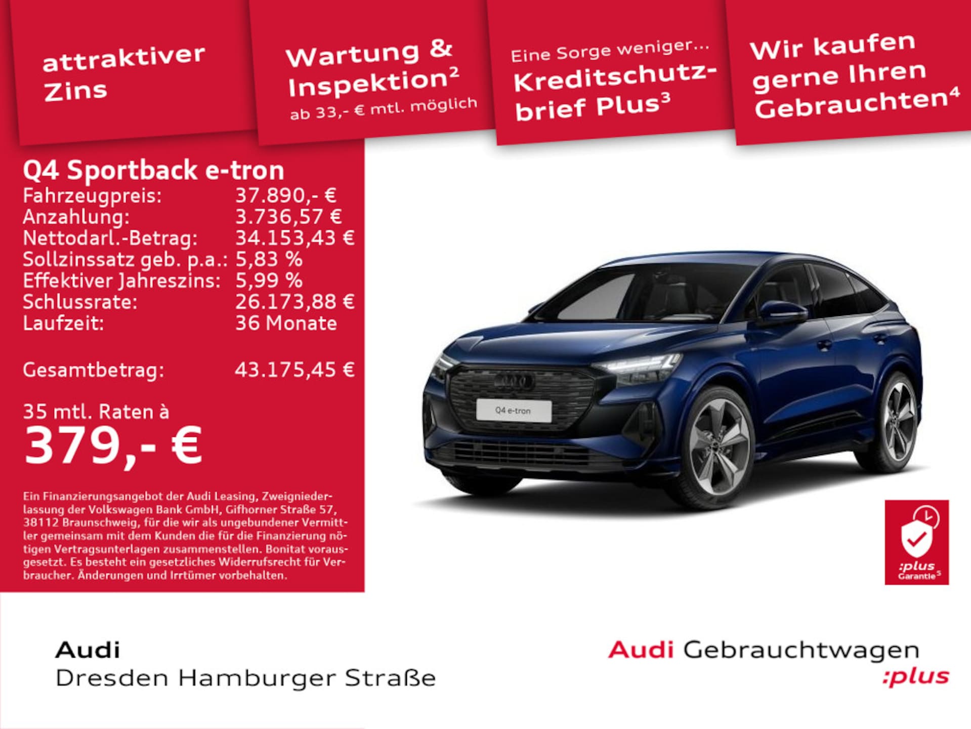 Audi Q4 Sportback e-tron