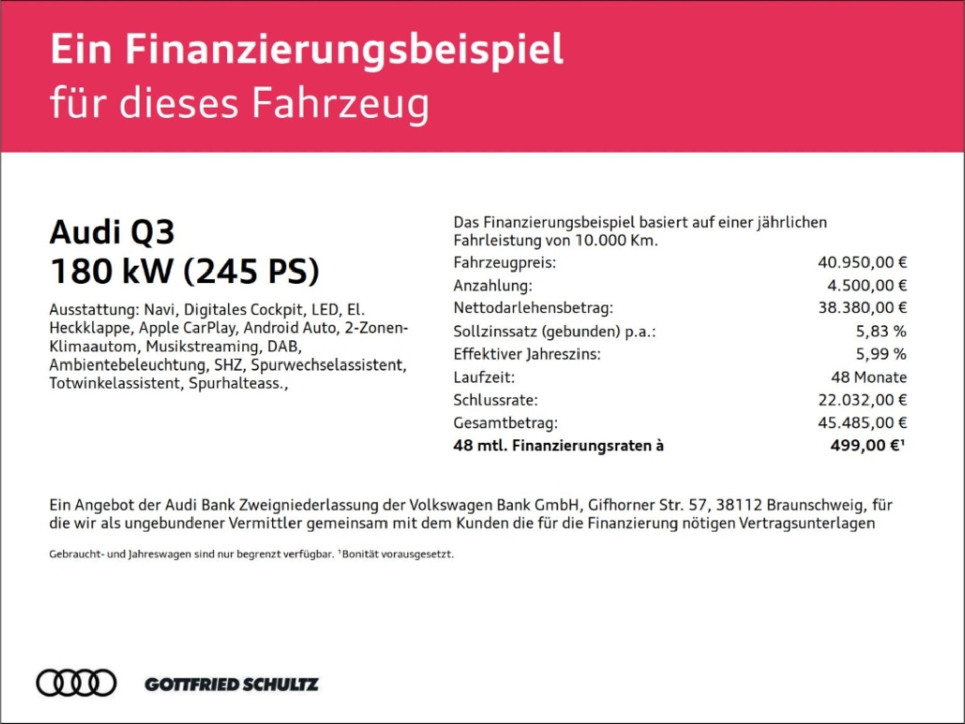 Audi Q3 SUV advanced