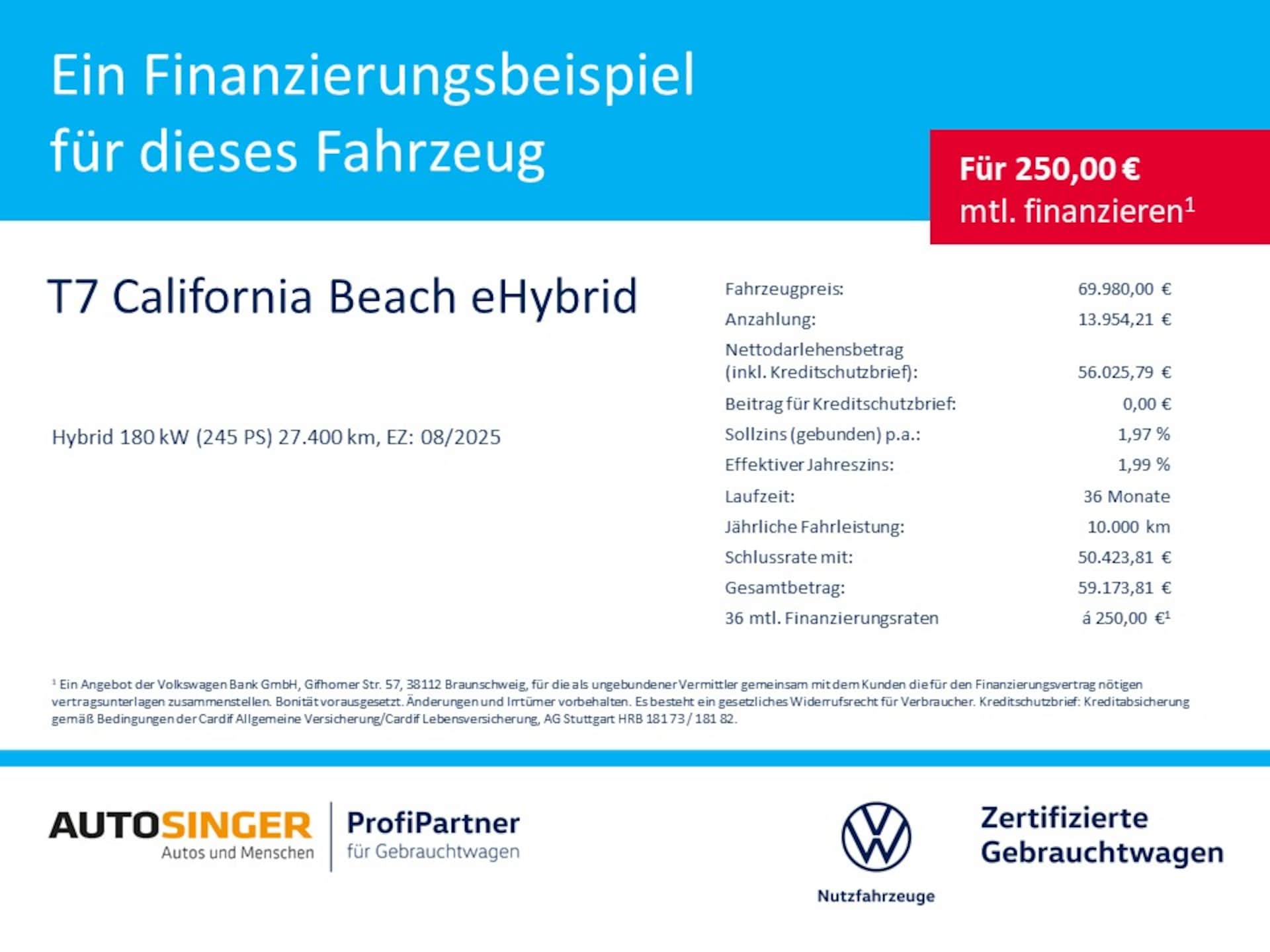 Volkswagen California Ocean