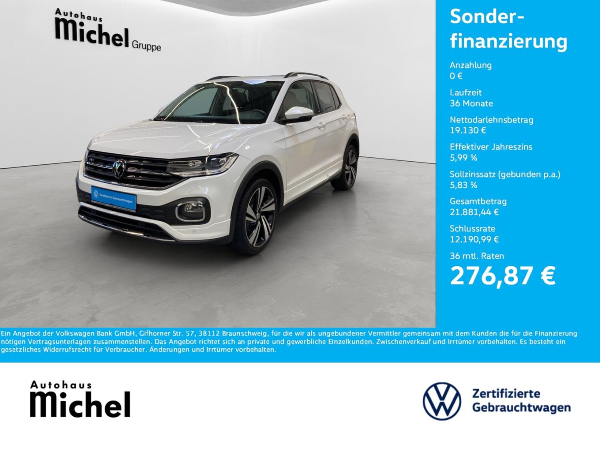 Volkswagen T-Cross ACTIVE
