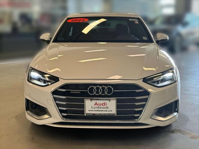 Used 2022 Audi A4 Premium with VIN WAUABAF43NN000550 for sale in Lynbrook, NY