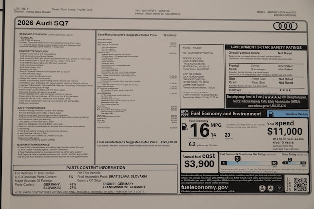 2026 Audi SQ7 Prestige - Photo 32