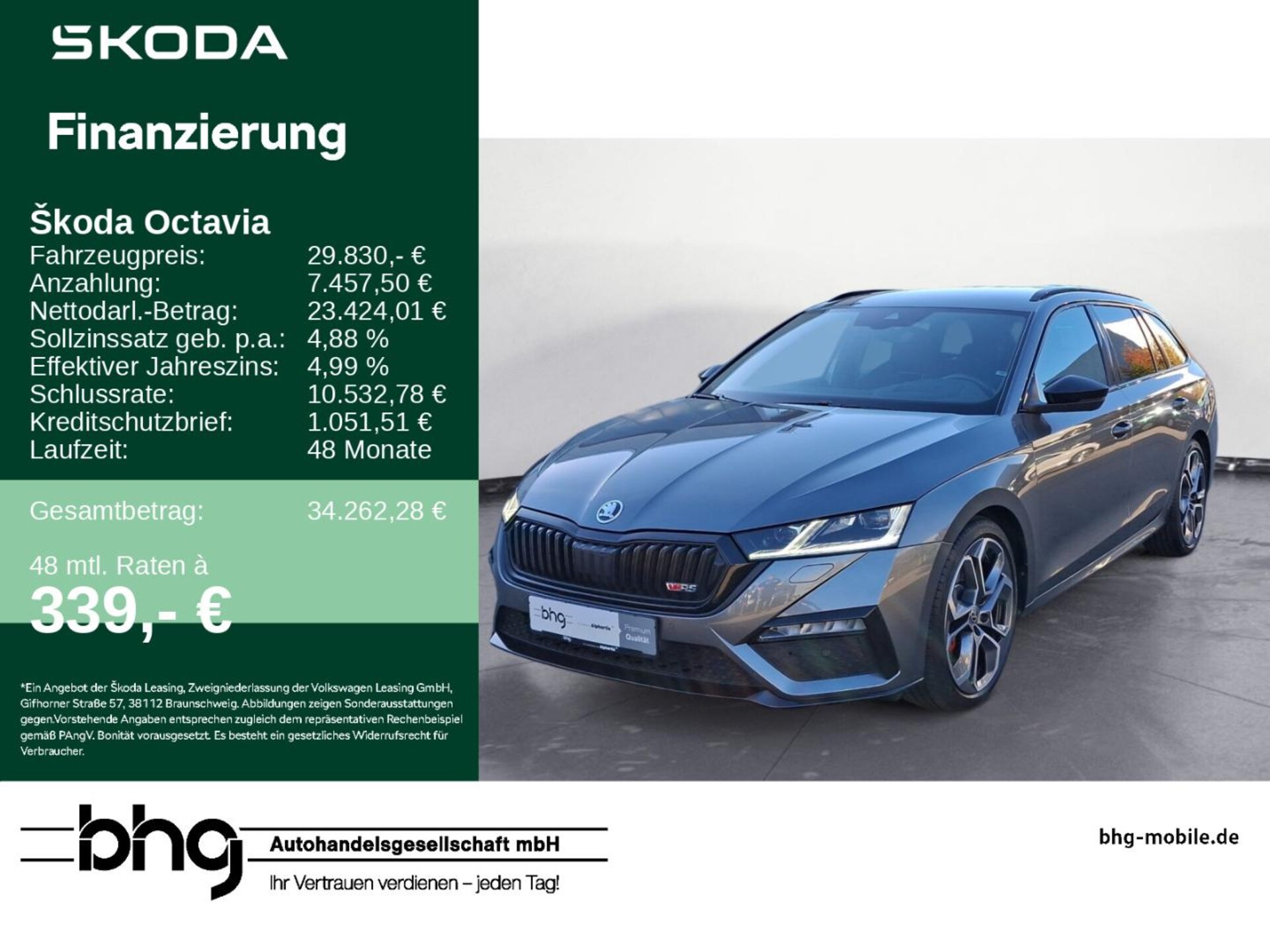 Skoda Octavia Combi 2023