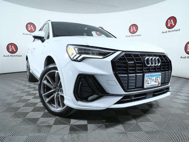 Used 2022 Audi Q3 S Line Premium Plus with VIN WA1EEDF30N1136978 for sale in Richfield, Minnesota