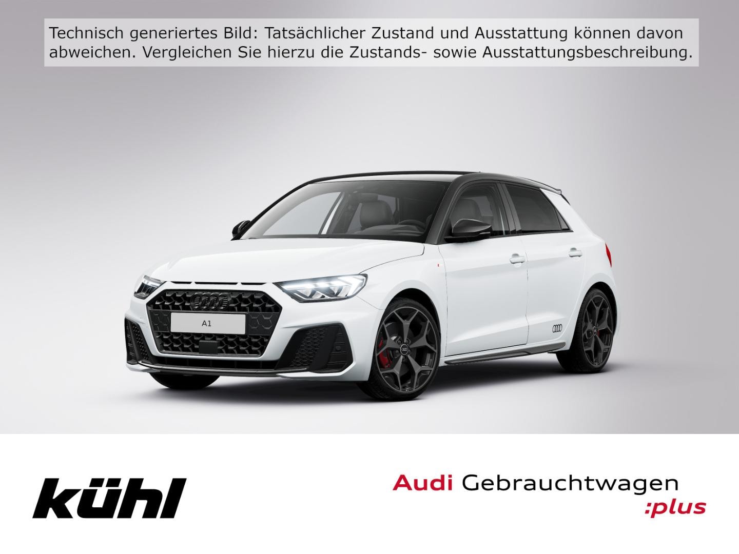 Bild über Audi A1 Sportback S line 40 TFSI S tronic - für weitere Informationen kontaktieren Sie den Audi Partner