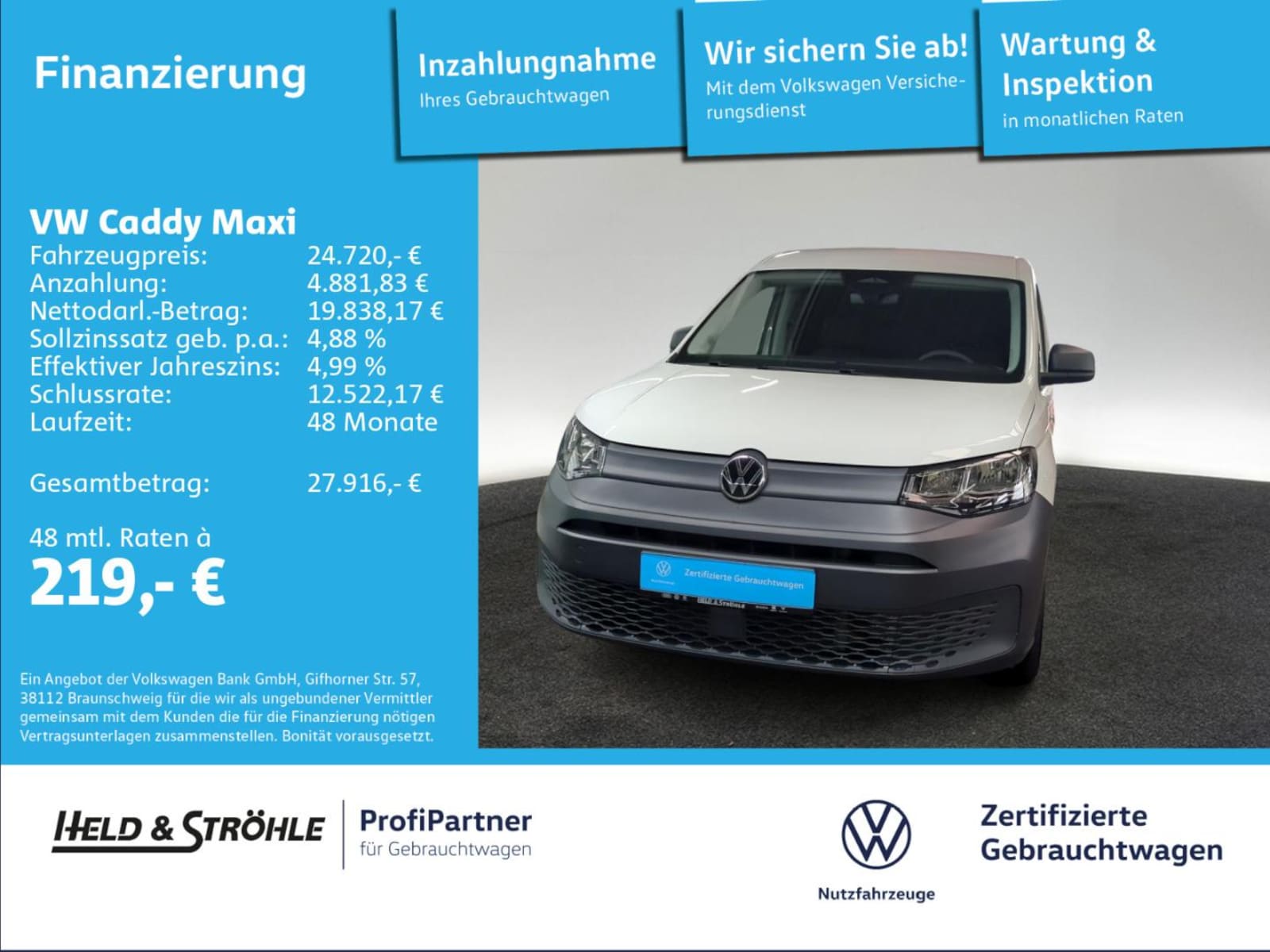 Volkswagen Caddy Maxi Cargo