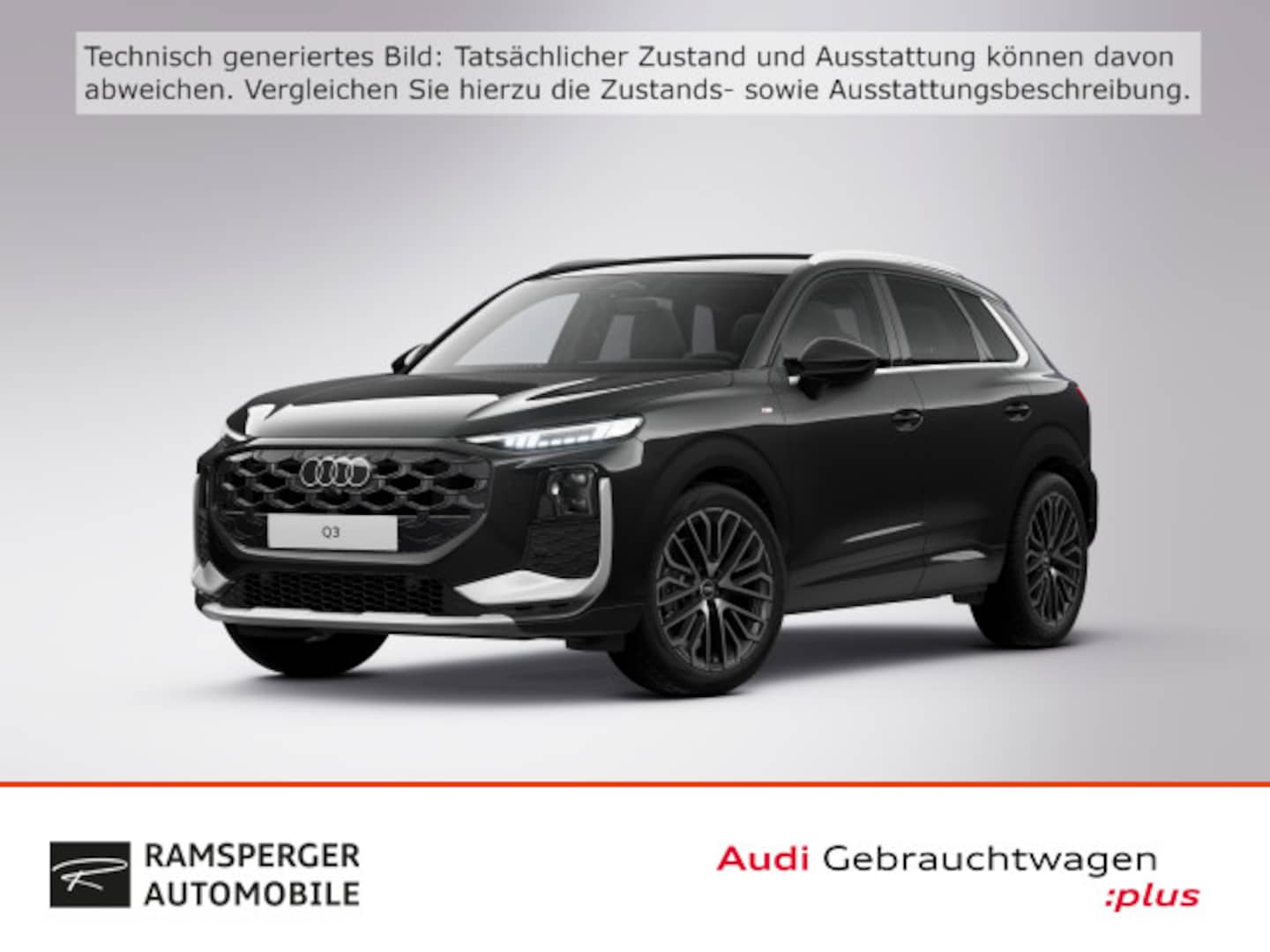 Bild über Audi Q3 SUV TFSI quattro 195 kW S tronic - für weitere Informationen kontaktieren Sie den Audi Partner