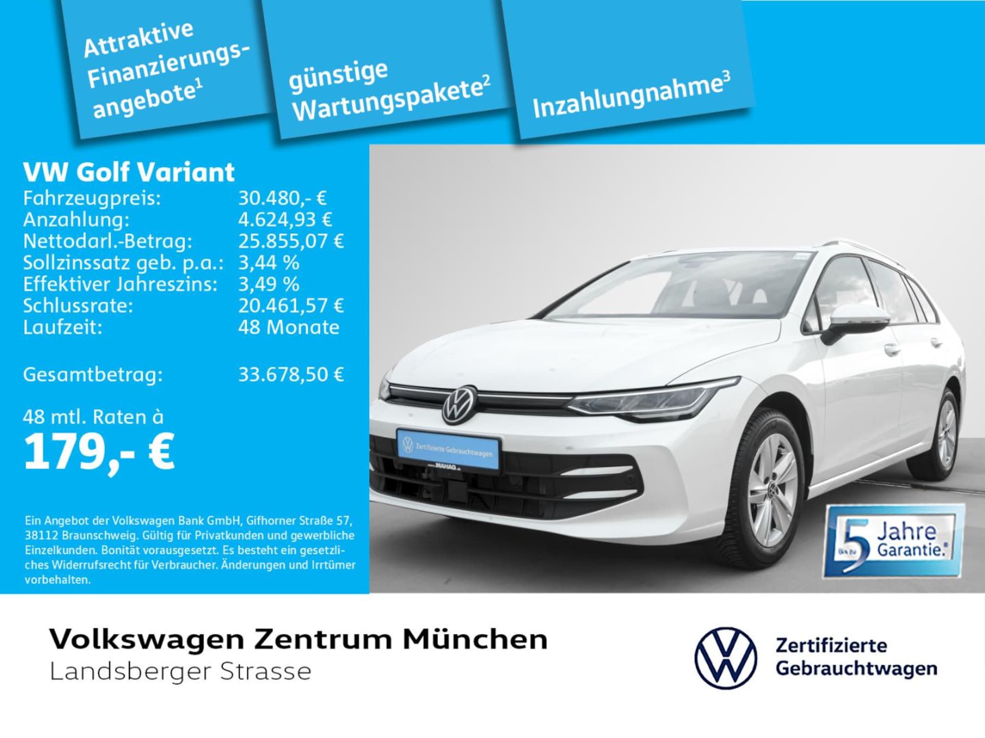 Volkswagen Golf Variant Life