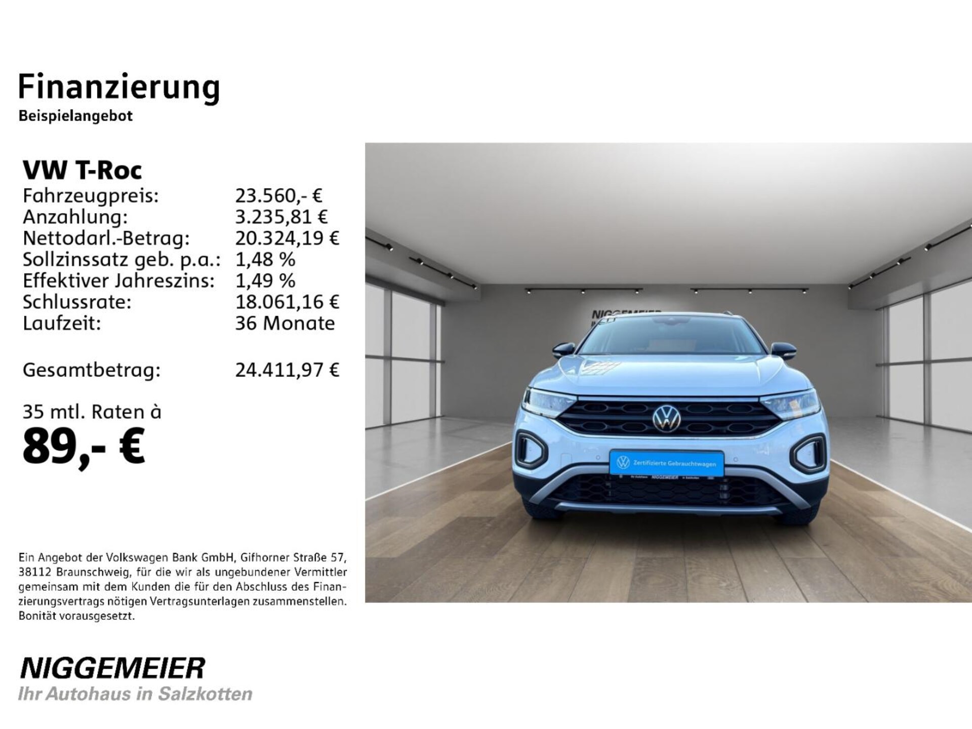 Volkswagen T-Roc Life