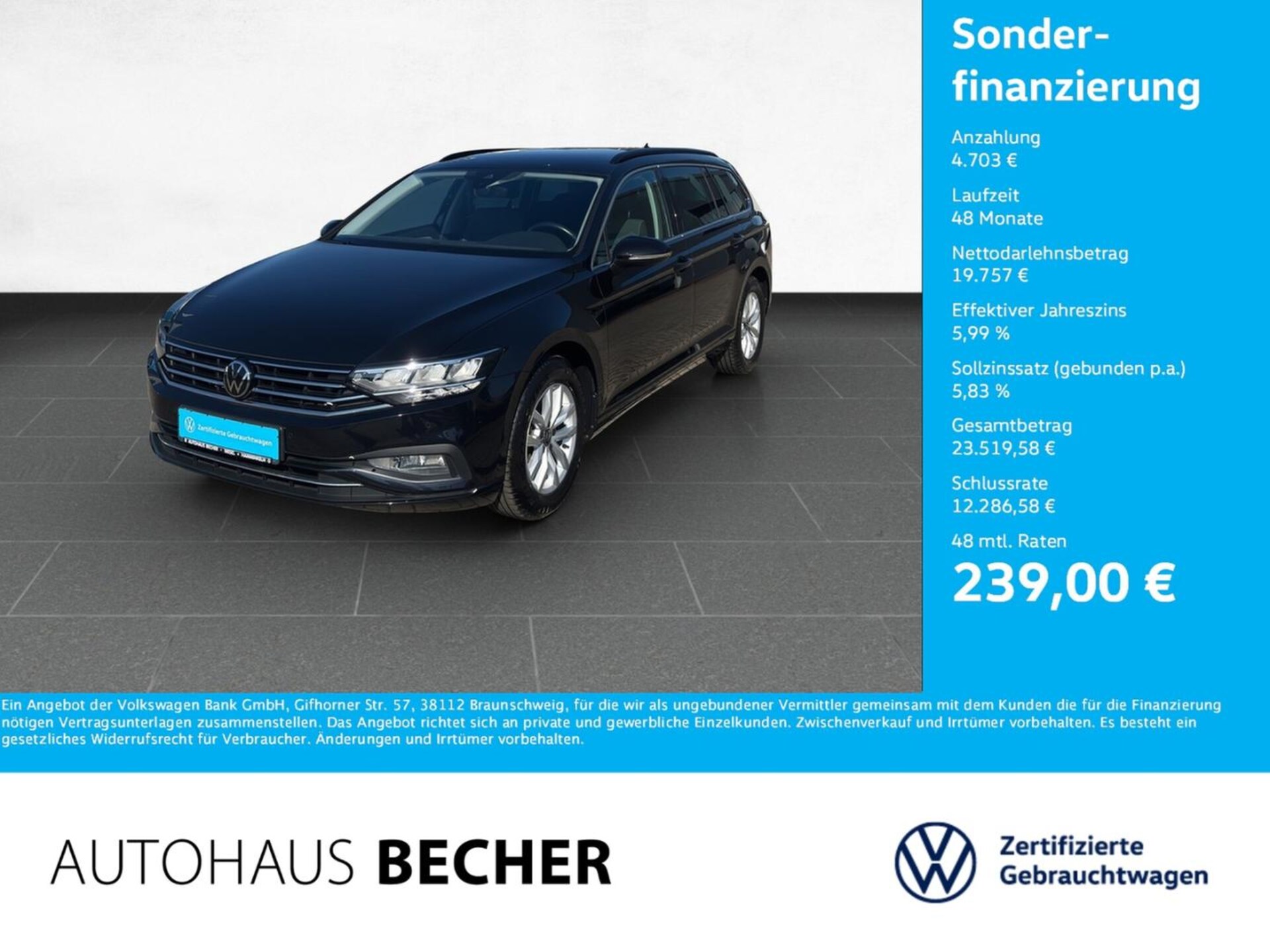 Volkswagen Passat Variant Business