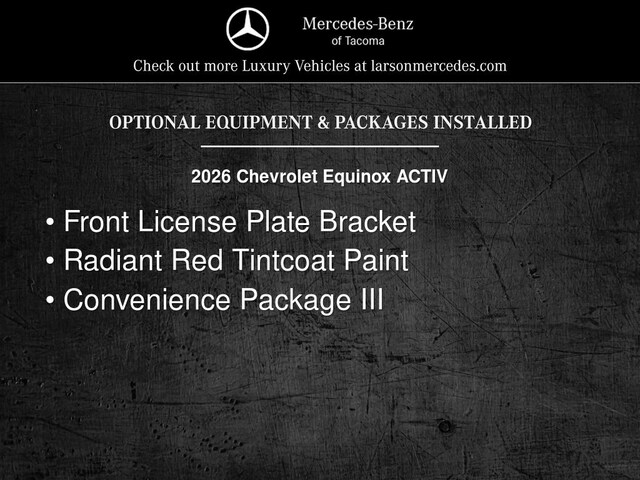 2026 Chevrolet Equinox