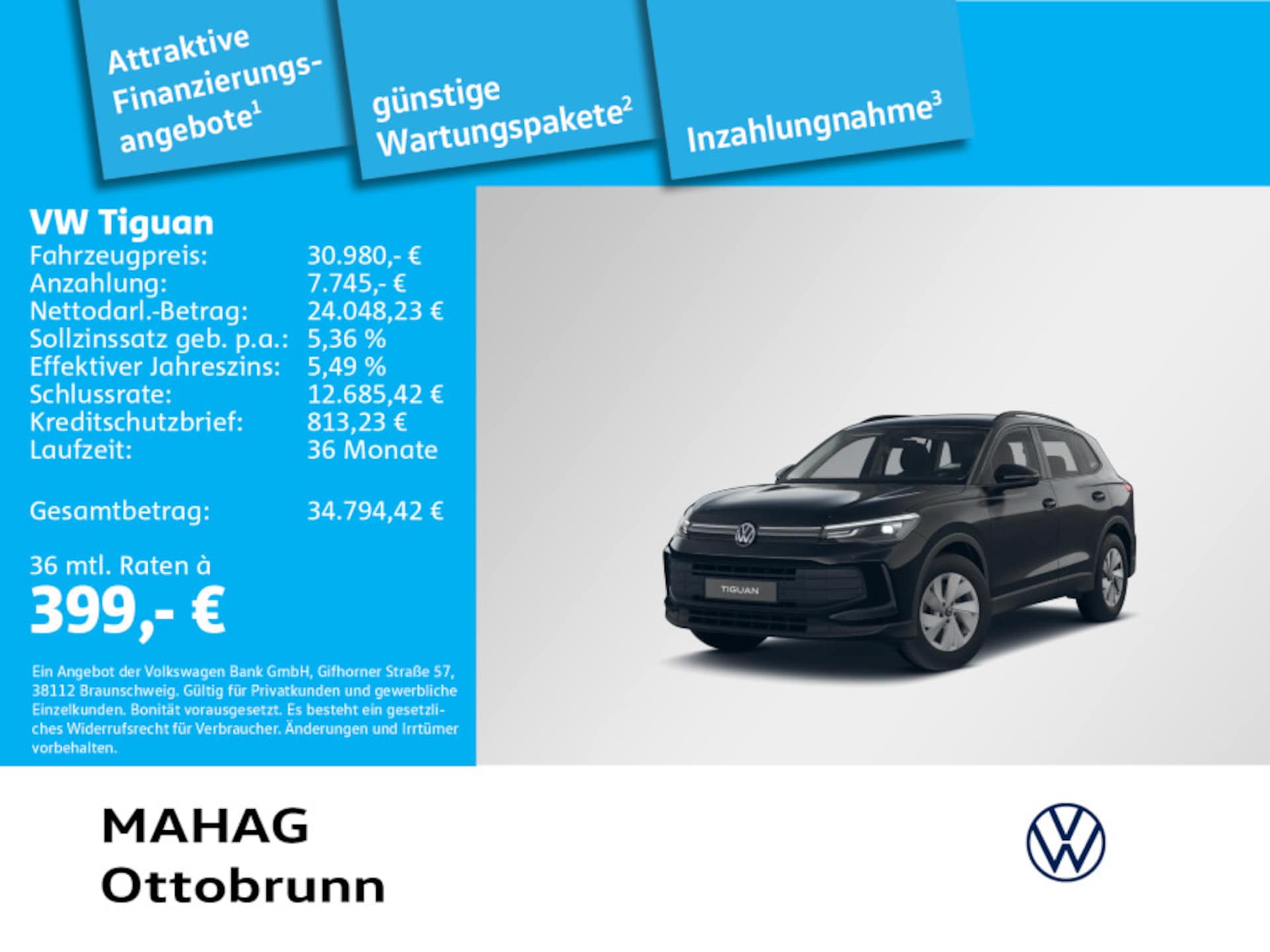Volkswagen Tiguan Basis-Modell