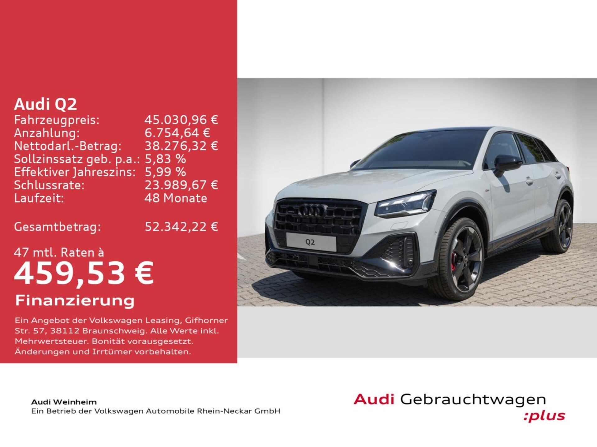 Audi Q2 S line