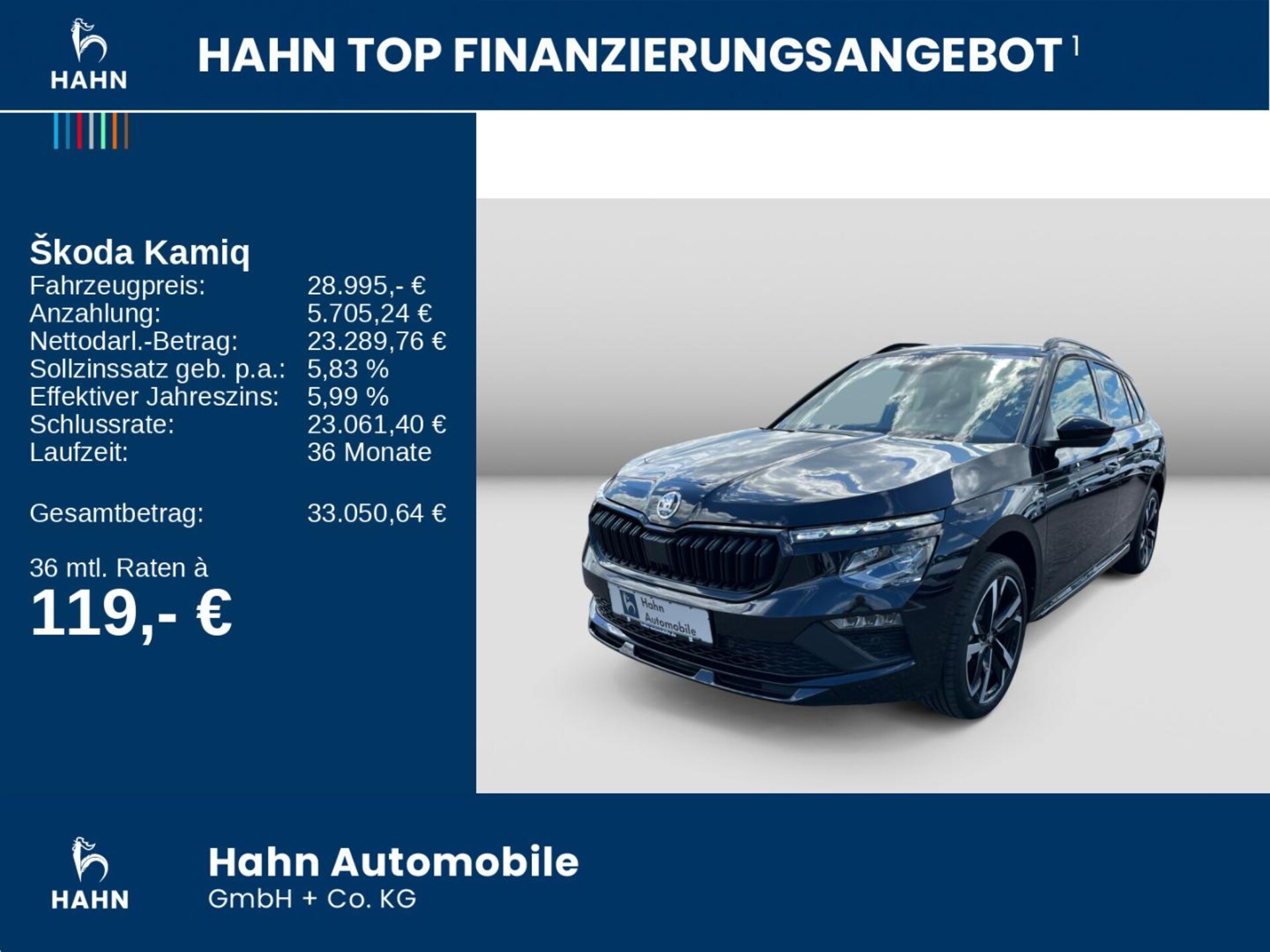 Skoda Kamiq Monte Carlo